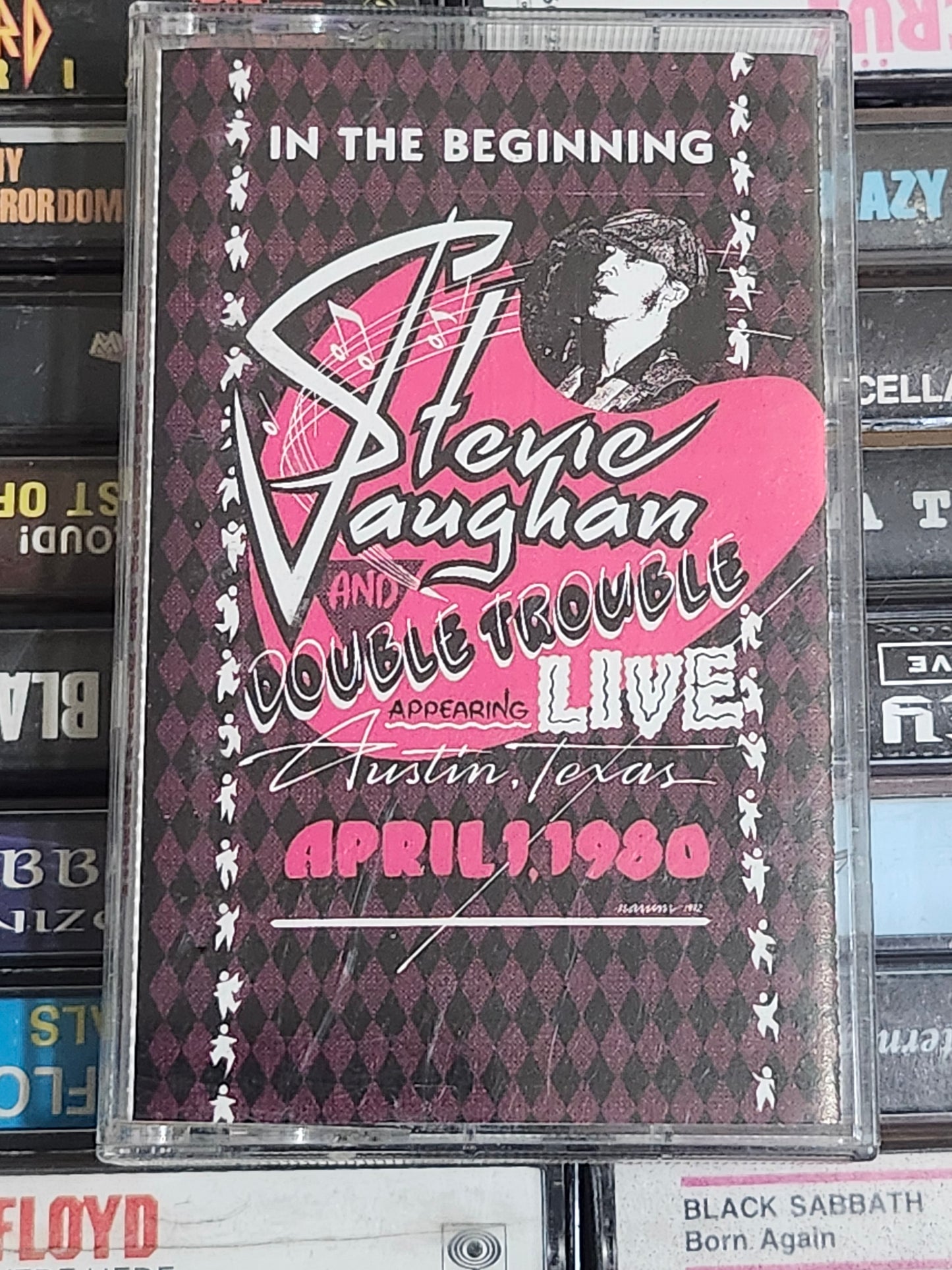 Stevie Ray Vaughan & Double Trouble LIVE! 1980 In The Beginning Cassette Tape