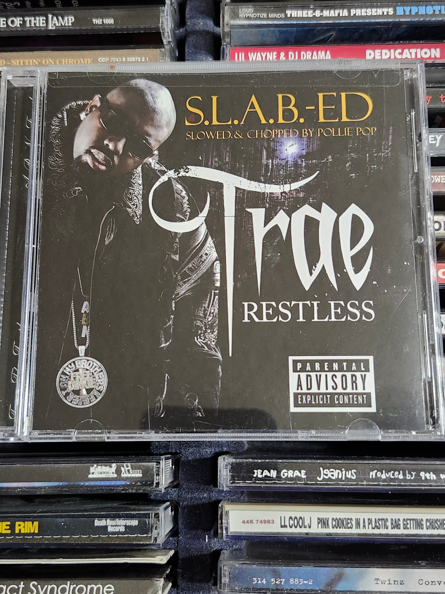 Trae The Truth - Restless CD Houston Rap Screwed Pimp C Three 6 Mafia Z-ro