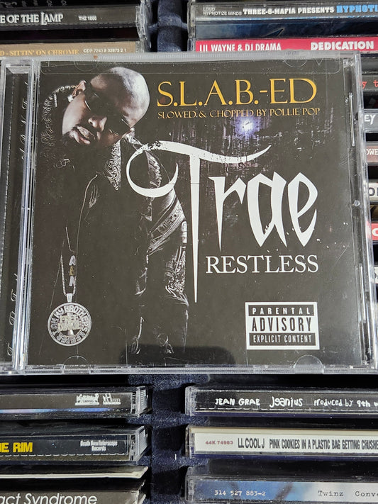 Trae The Truth - Restless CD Houston Rap Screwed Pimp C Three 6 Mafia Z-ro