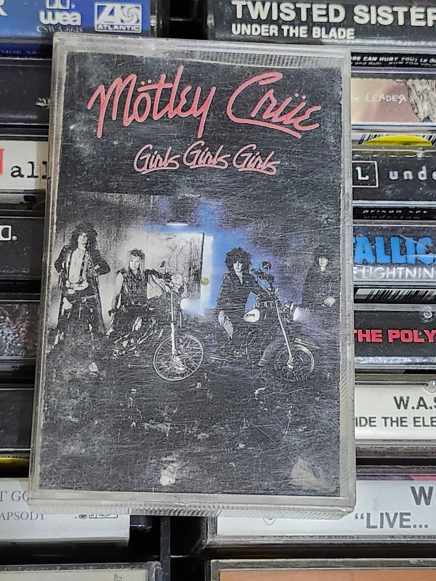 Motley Crue Dr. Feelgood Cassette Tape