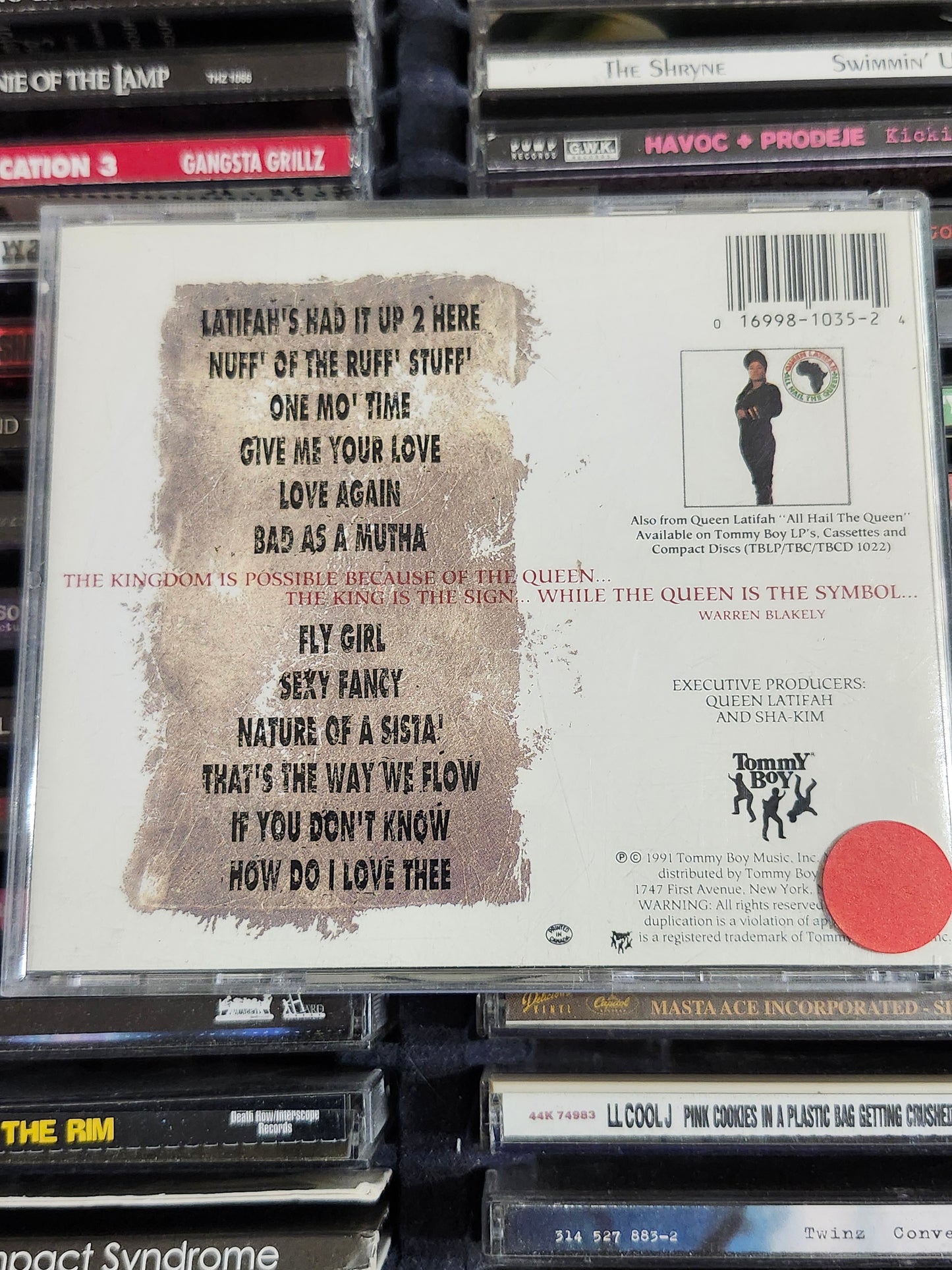 Queen Latifah : Nature of a Sista CD