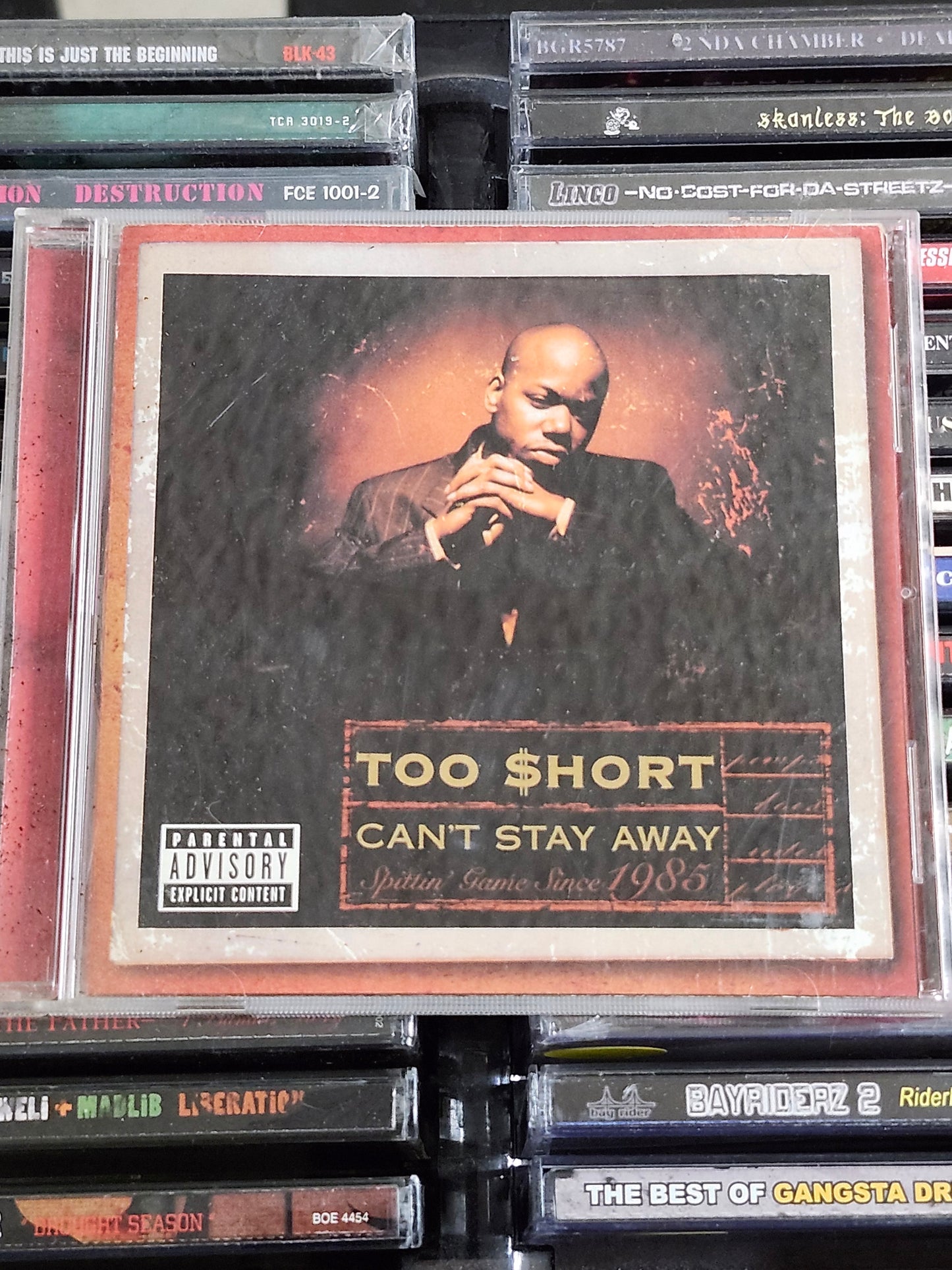 Too $hort - Can't Stay Away CD E-40 Jay-Z Eightball MJG B-Legit Short