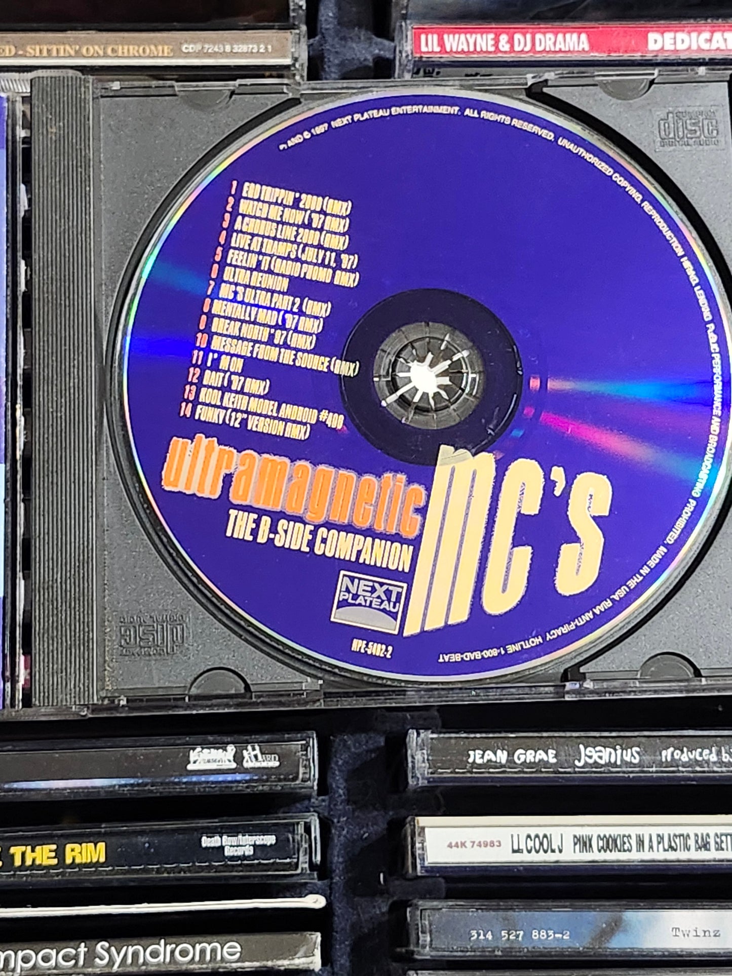 Ultramagnetic MCs : B Sides Companion CD Kool Keith Rare HTF OOP