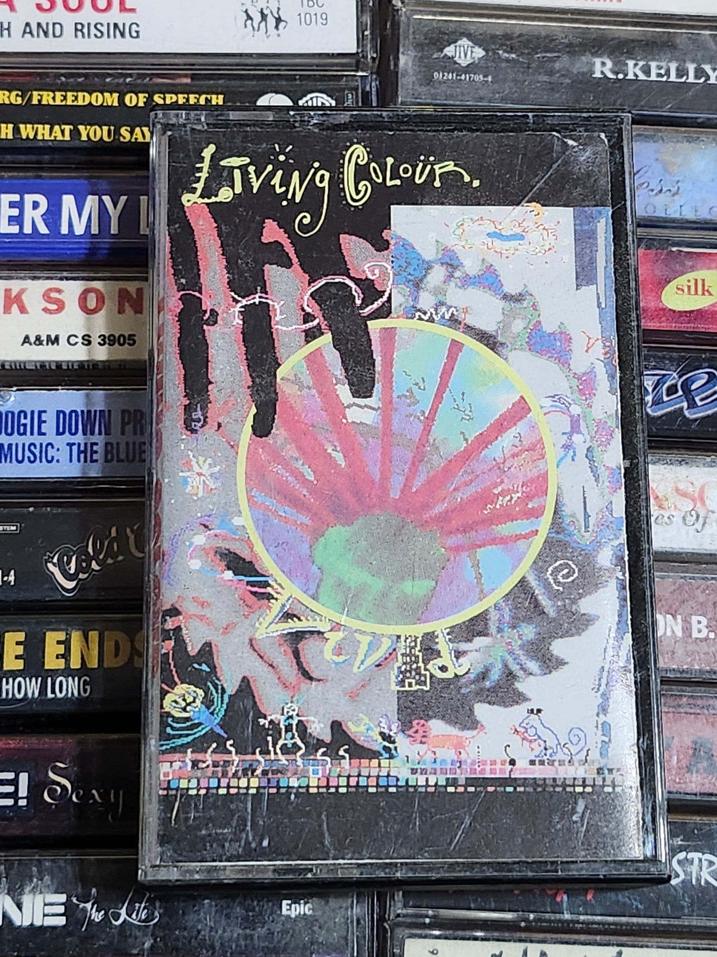 Living Colour Vivid Cassette Tape