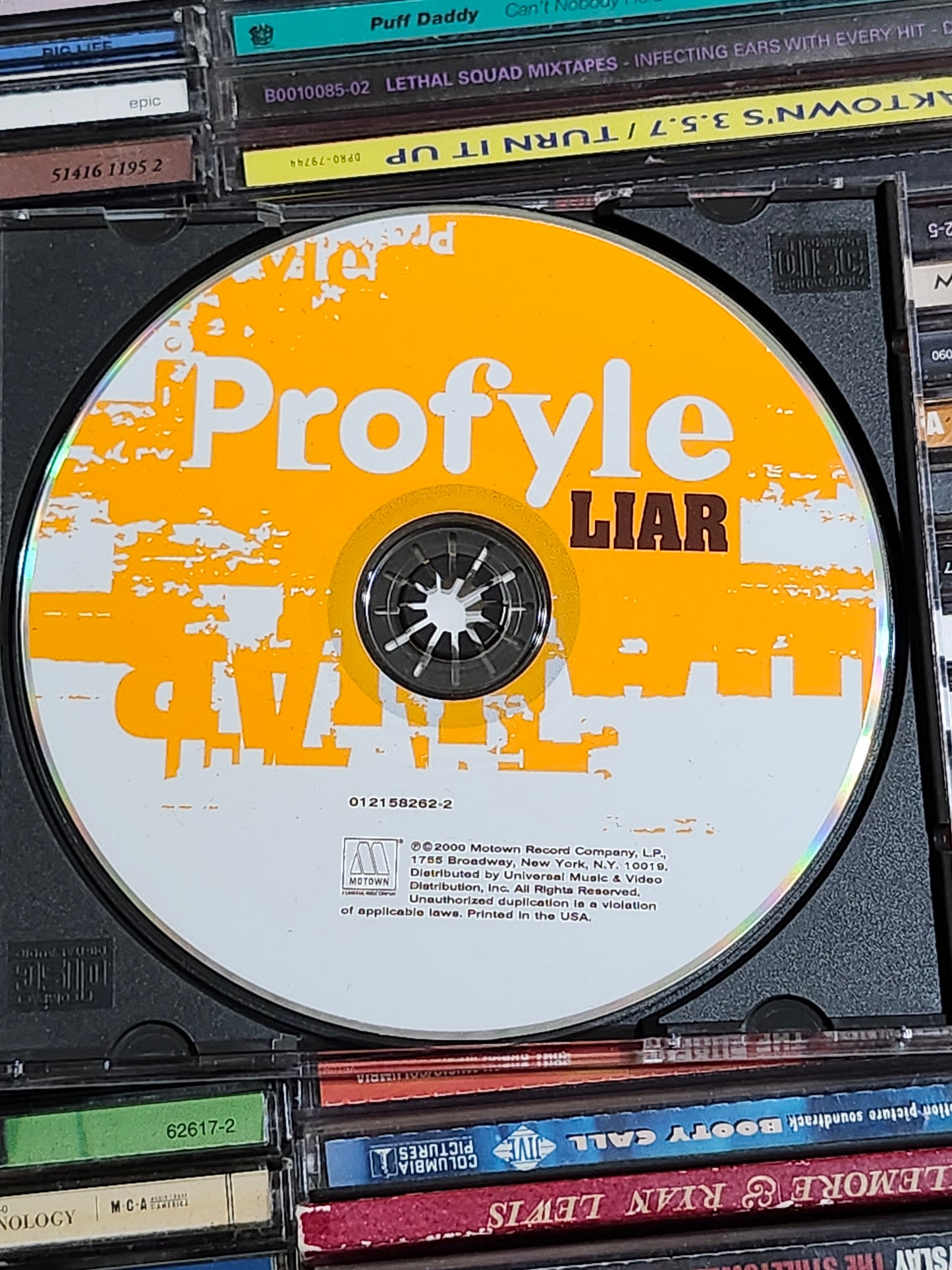 Profyle ‎Liar CD Single Sampler Promo Rap Hip-hop