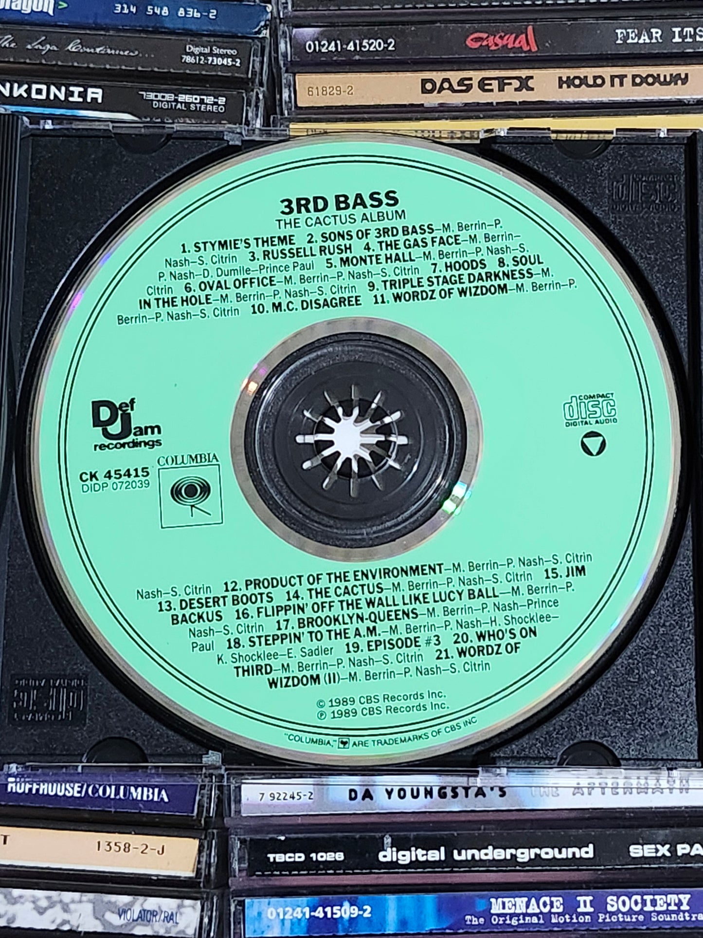 3rd Bass The Cactus Cee/D (The Cactus Album) CD