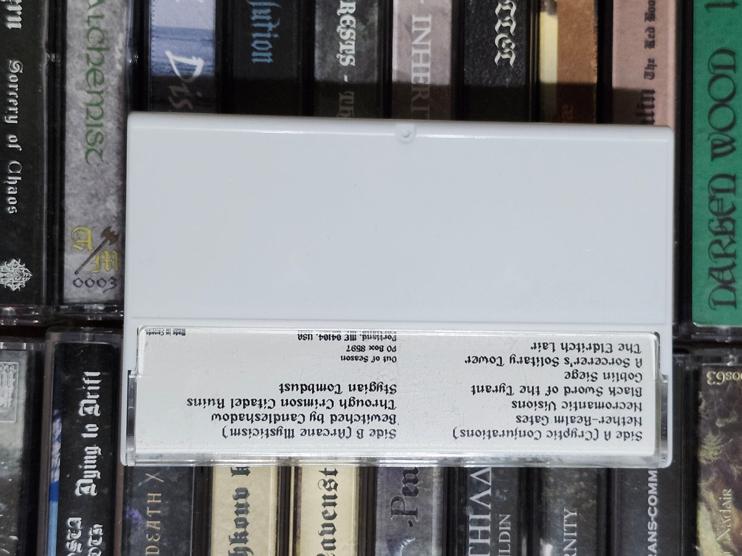 Book Of Skelos Magcikal Atavism Cassette Rare HTF OOP Metal