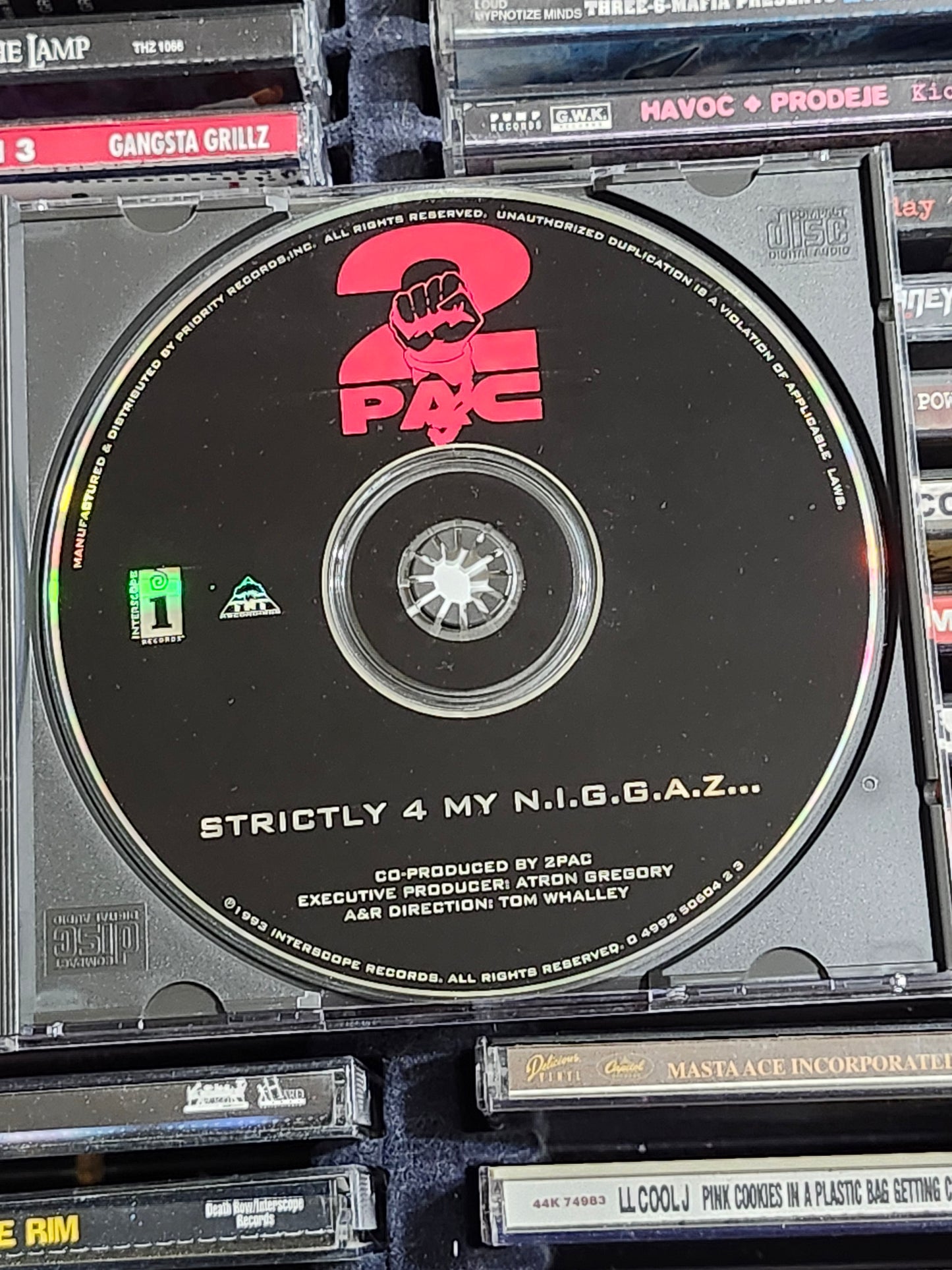 2pac Strictly 4 My N.I.G.G.A.Z. CD