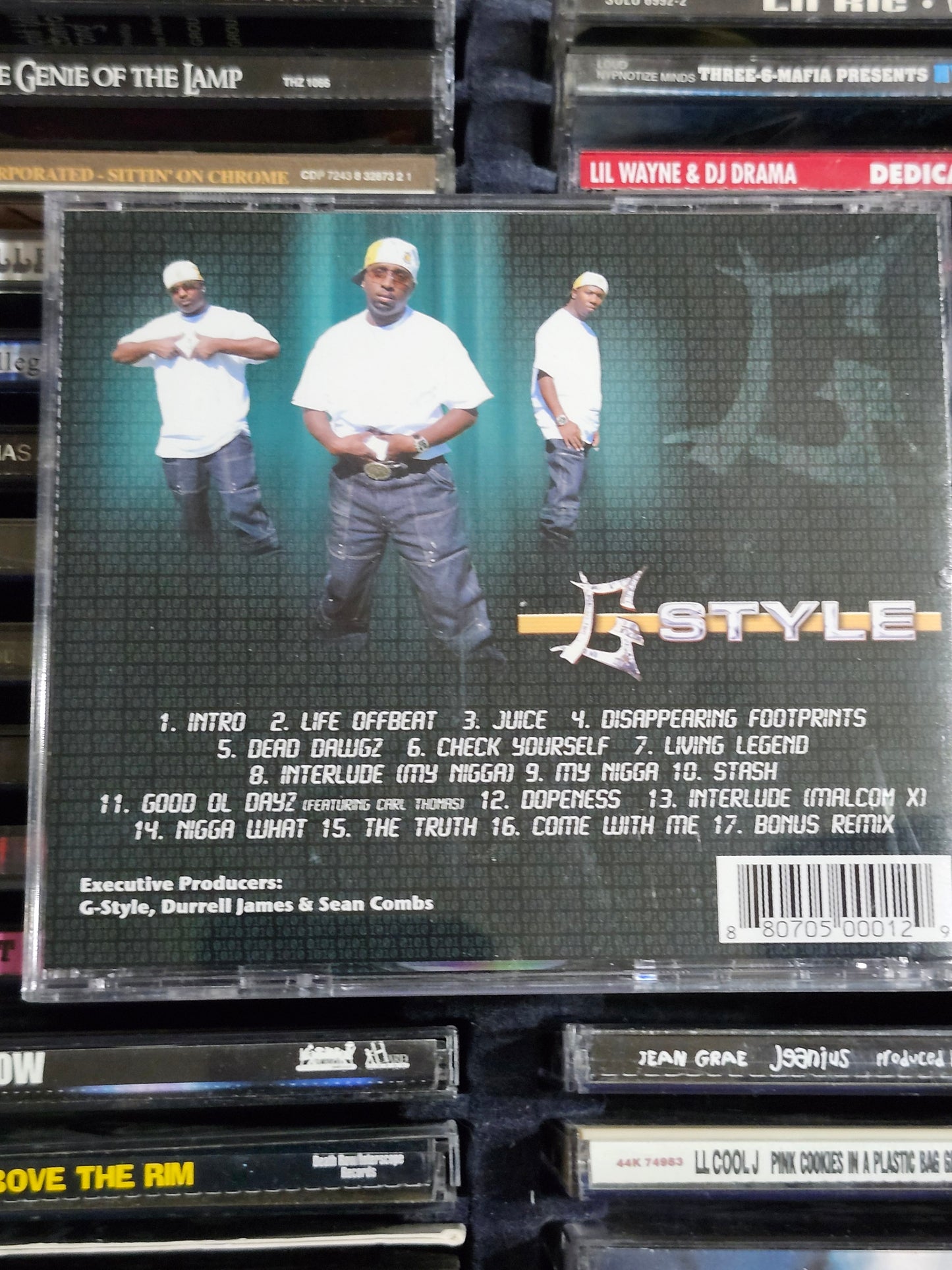 G - Style Ghetto Prophecy CD Carl Thomas Sean Combs