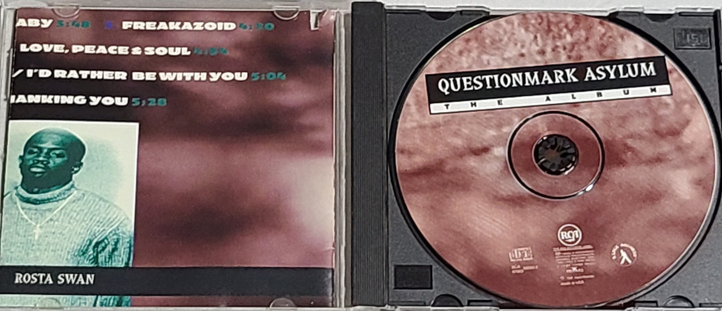 Question Mark Asylum CD HTF OOP Mistafiss Rosta Swan Digge Doms Ding Ding Rap