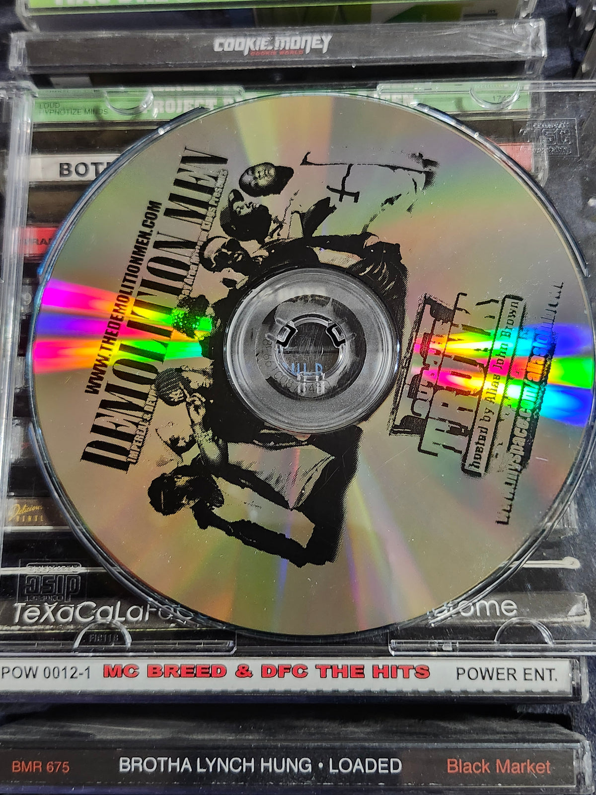 Demolition Men III CD Mixtape San Quinn Cellski  Jacka Rare HTF OOP Bay