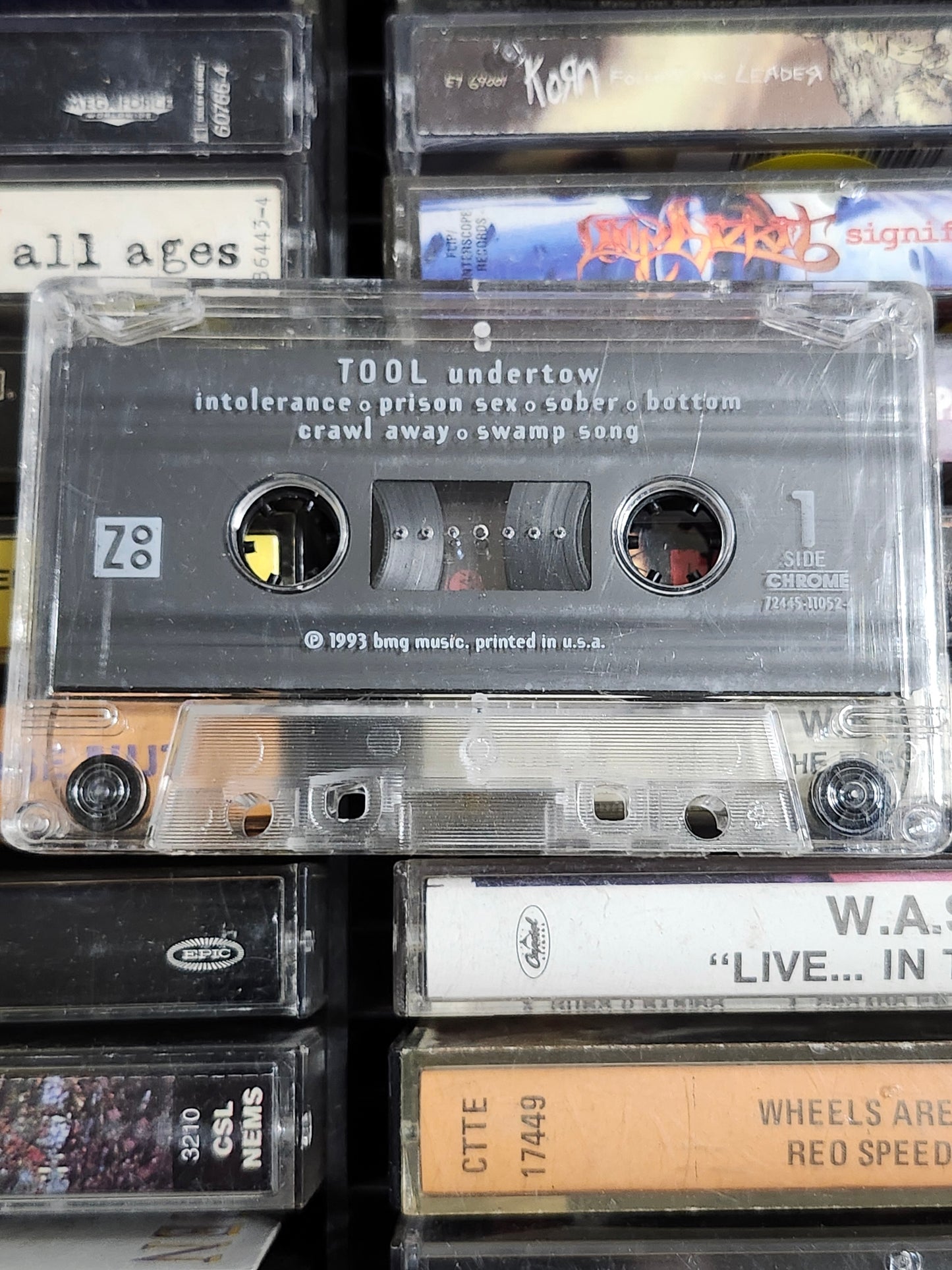 Tool Undertow Cassette Tape