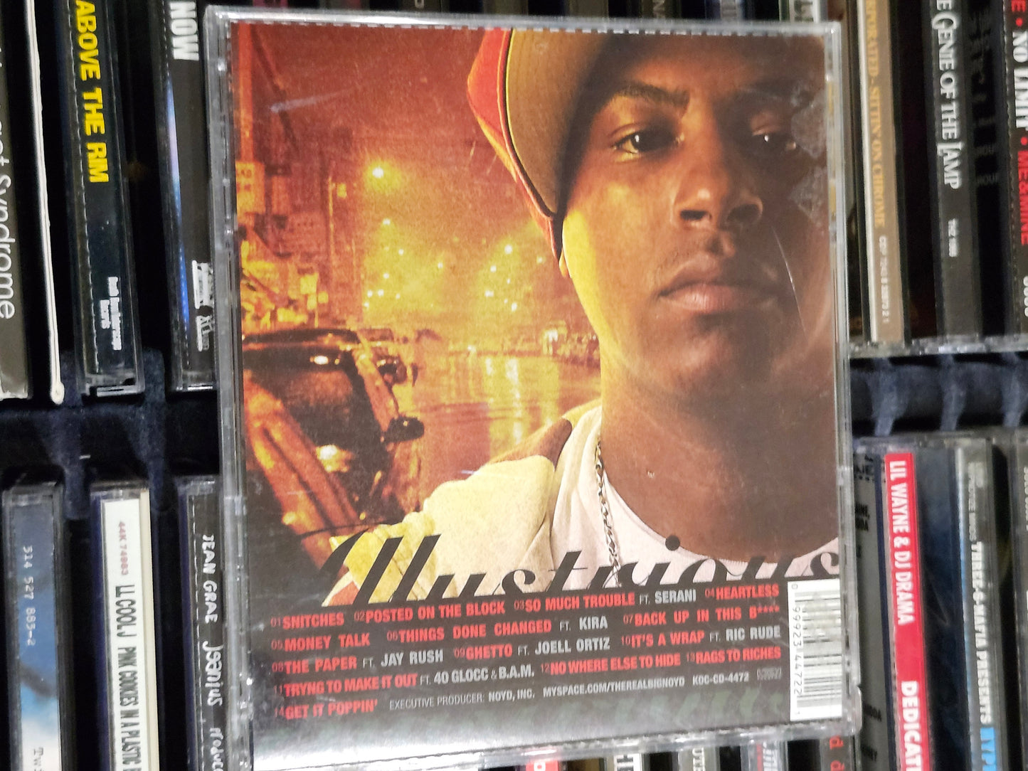 Big Noyd Illustrious CD Joell Ortiz Rare HTF OOP Rap