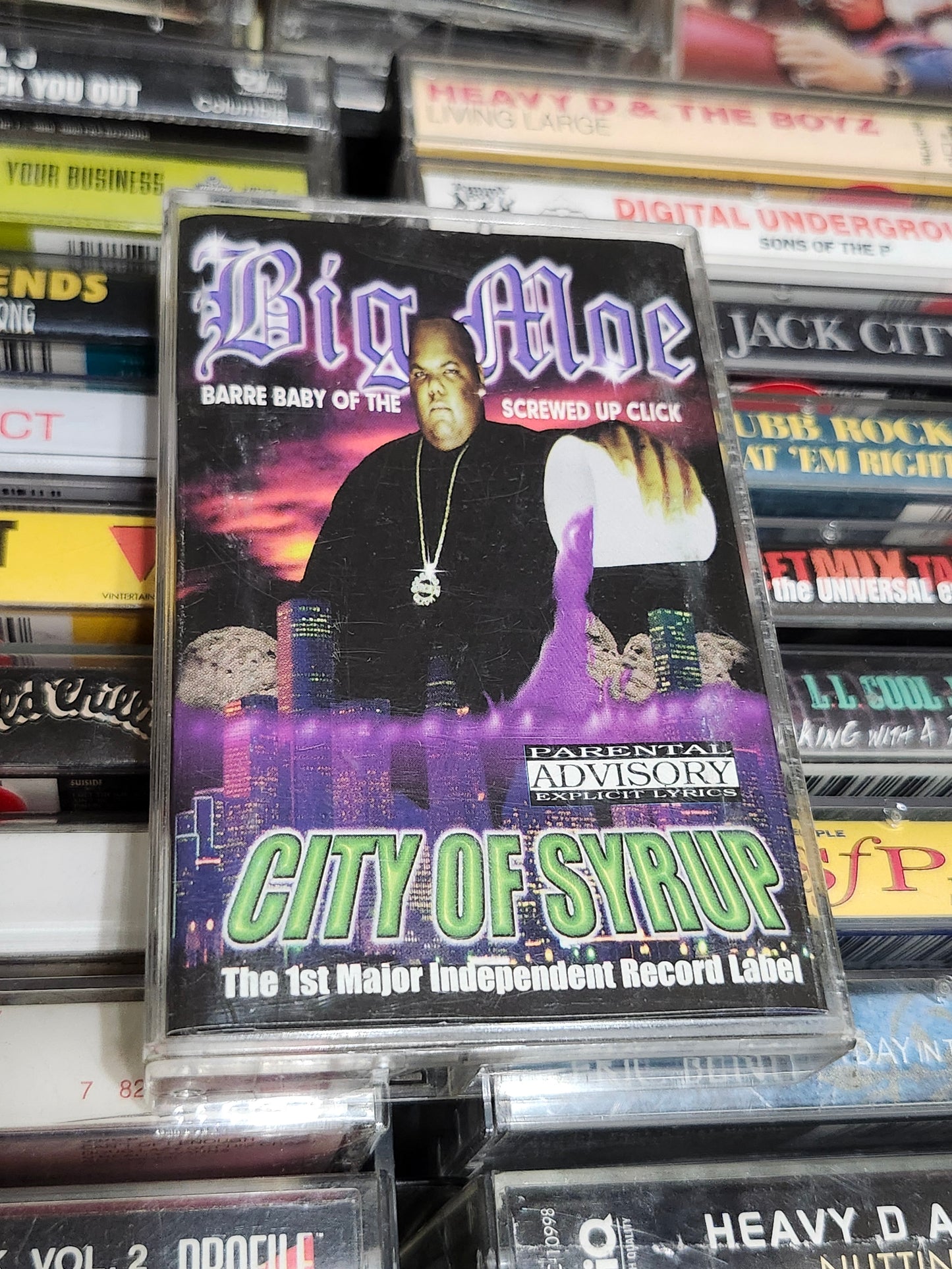 Big Moe City of Syrup Cassette Rare HTF OOP