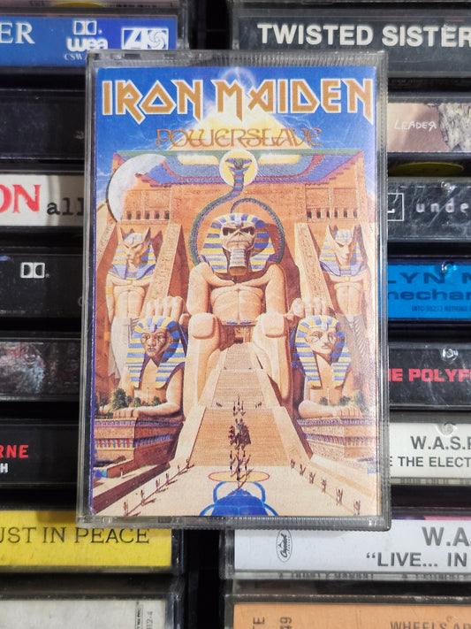 Iron Maiden - Powerslave Cassette Tape Metal