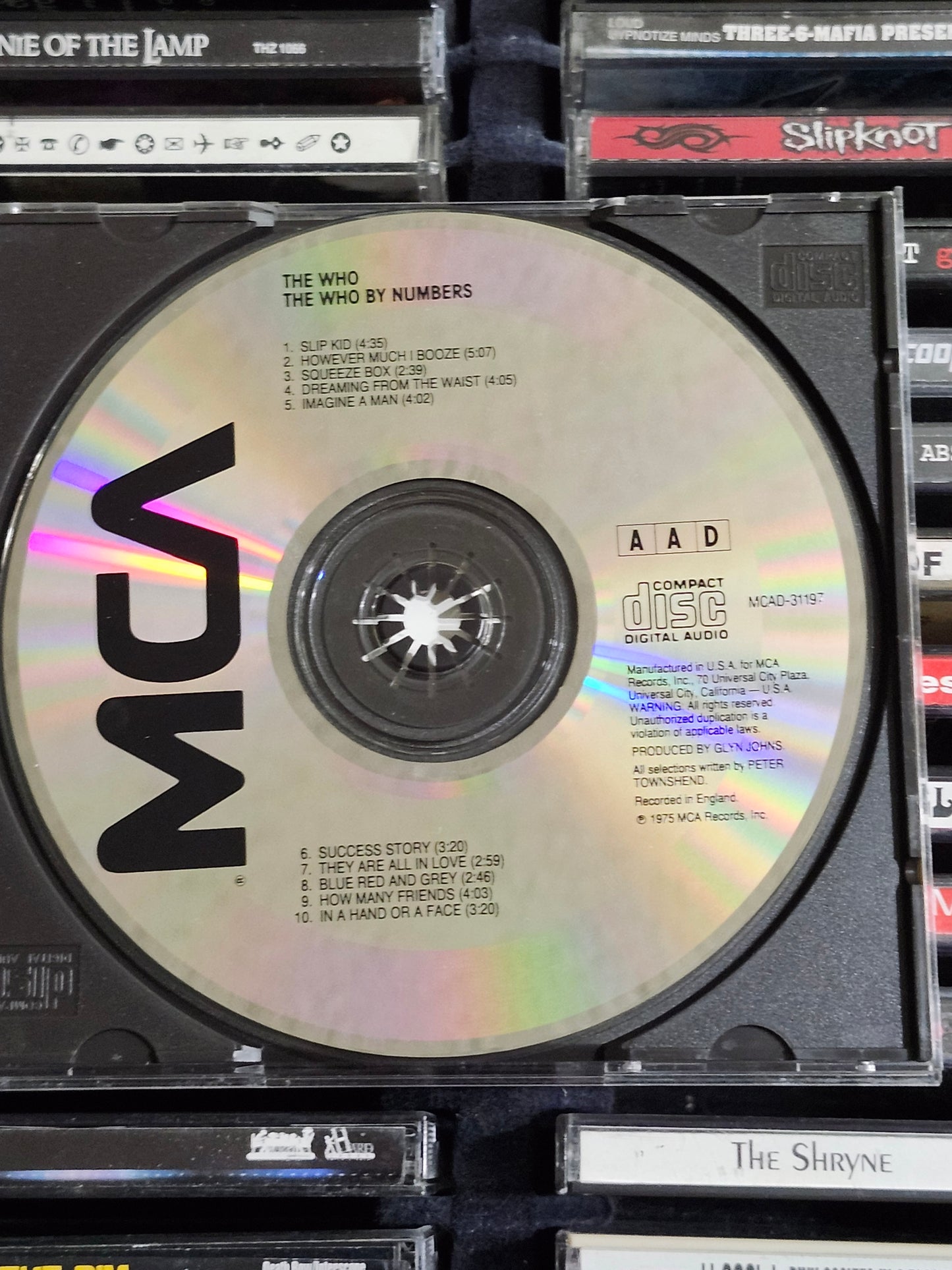 The Who By Numbers CD