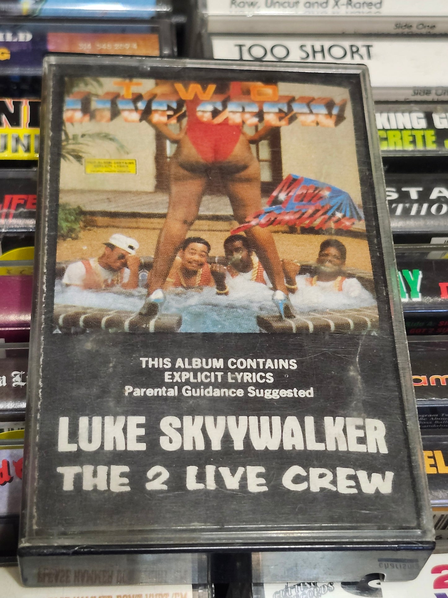 2 Live Crew Move Somethin' Cassette Tape - Luke