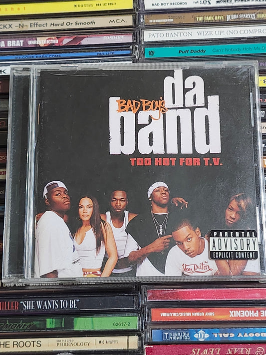 Bad Boy’s Da Band Too Hot For T.V. CD TV Puff Daddy Wyclef