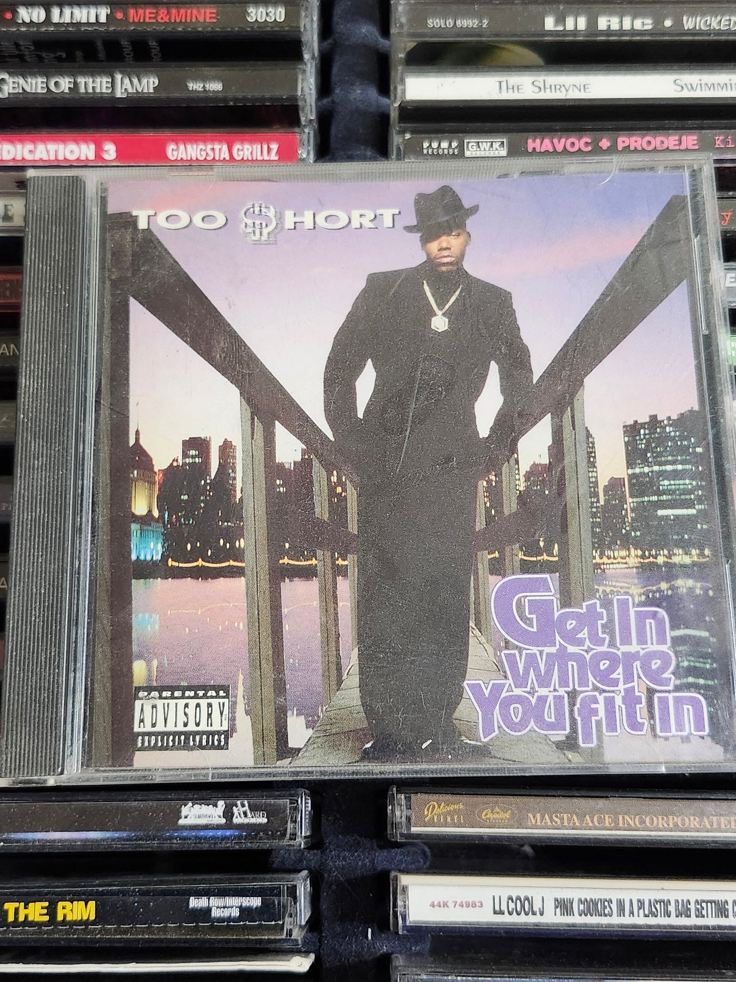 Too Short Get In Where You Fit In CD $hort Ant Banks Spice 1
