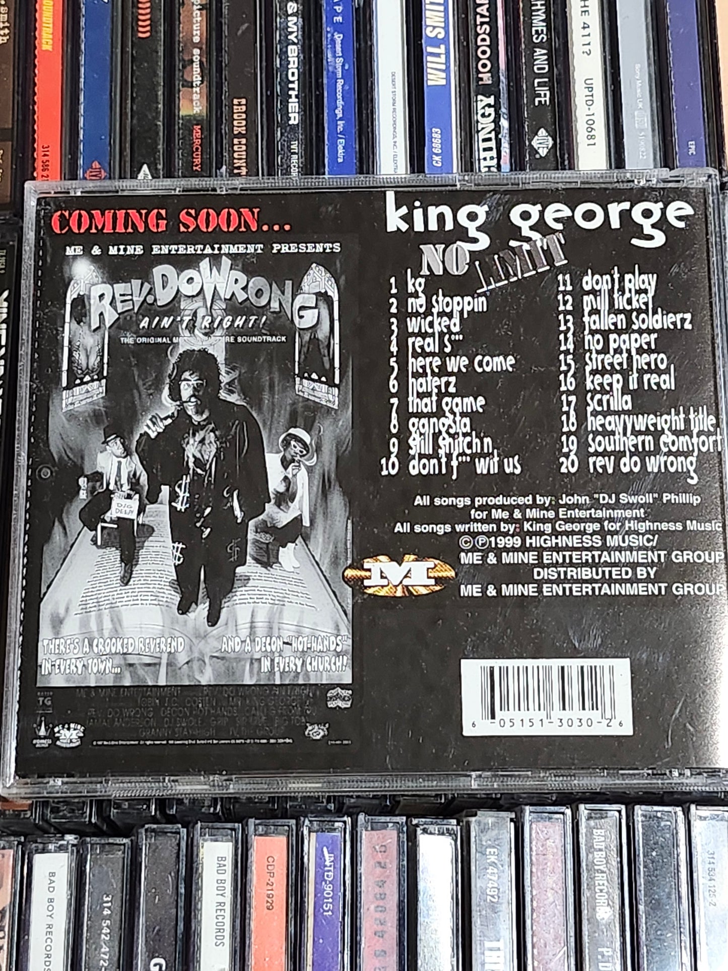 King George TRU No Limit CD Rare OOP HTF T.R.U. Down South Hustlers