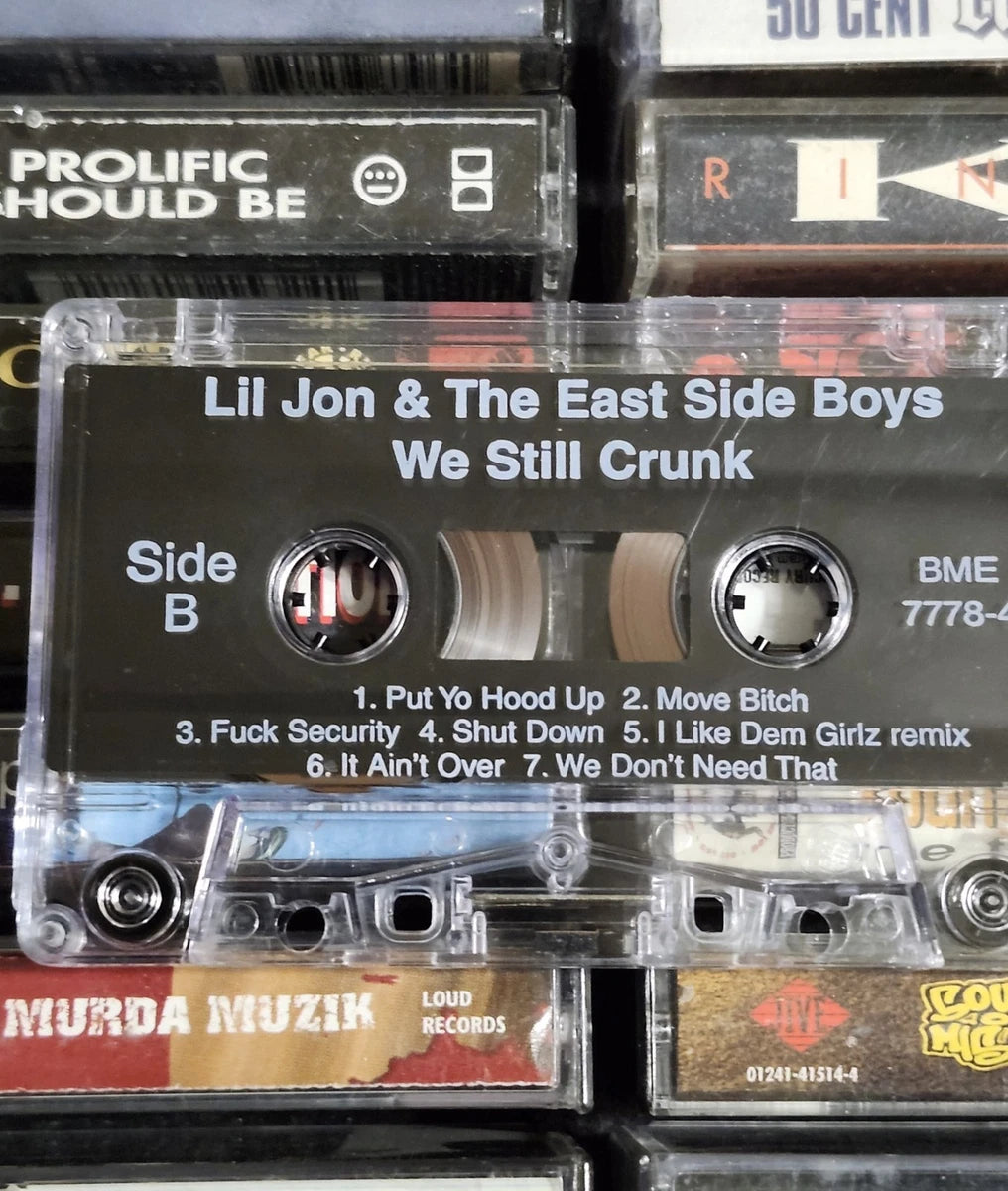 Lil Jon & The East Side Boyz We Still Crunk! Cassette Rare HTF OOP