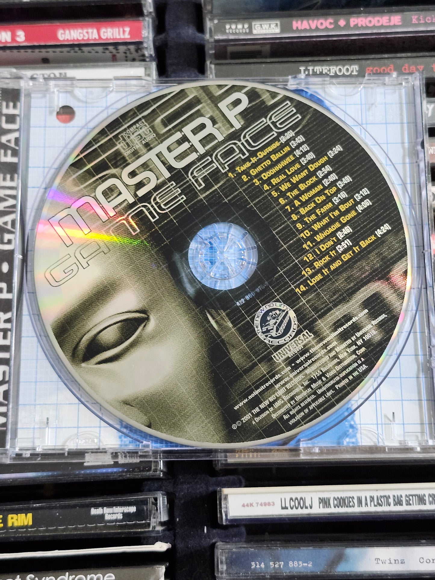 Master P Gameface CD No Limit  Game Face