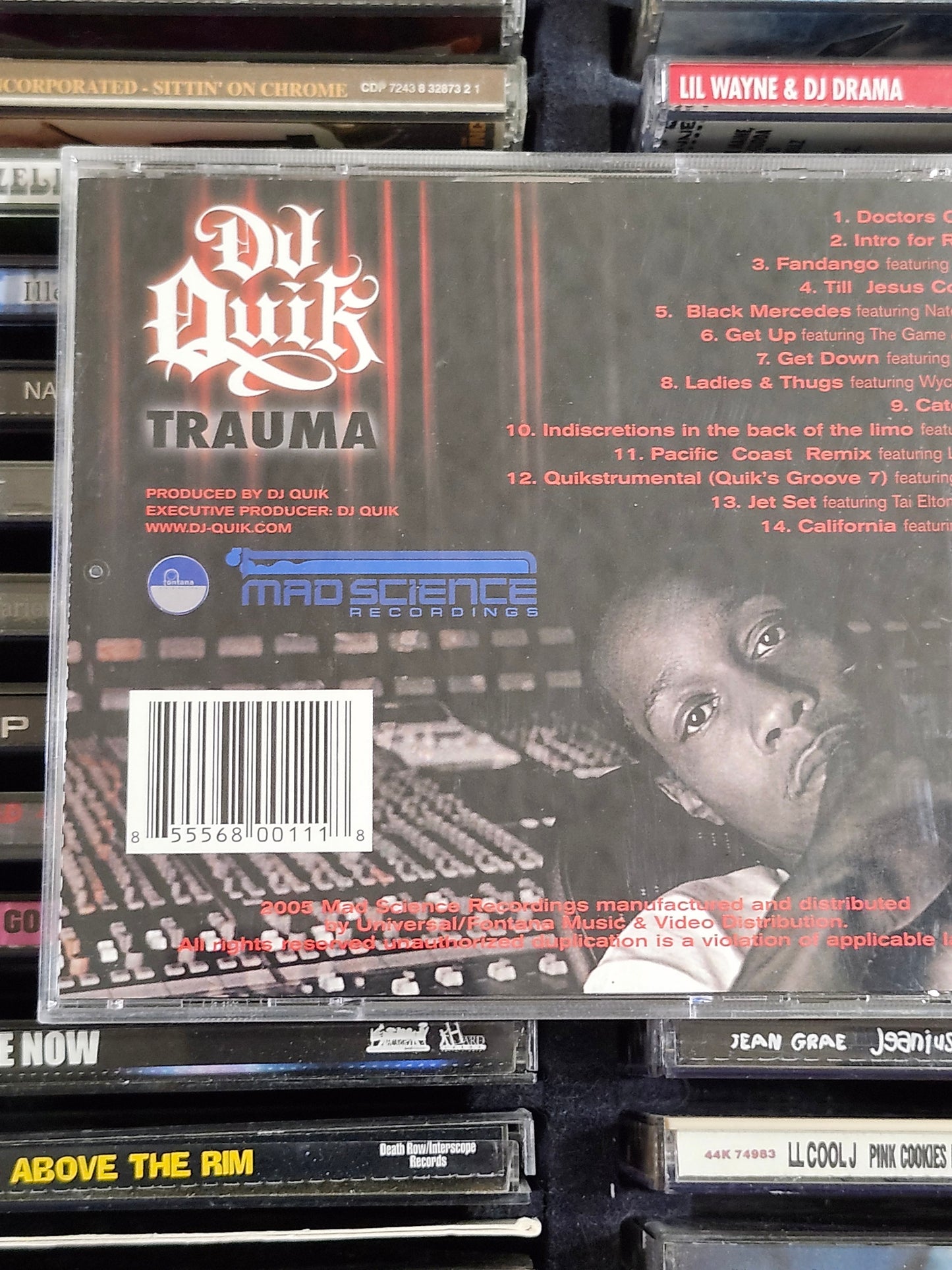 DJ Quik : Trauma CD