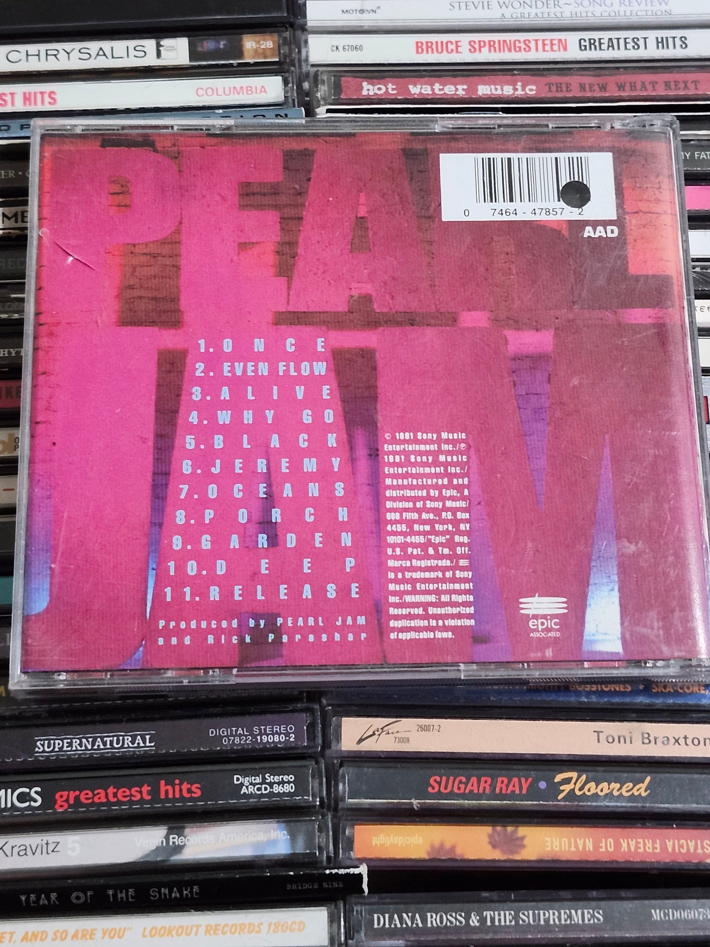 Pearl Jam Ten CD