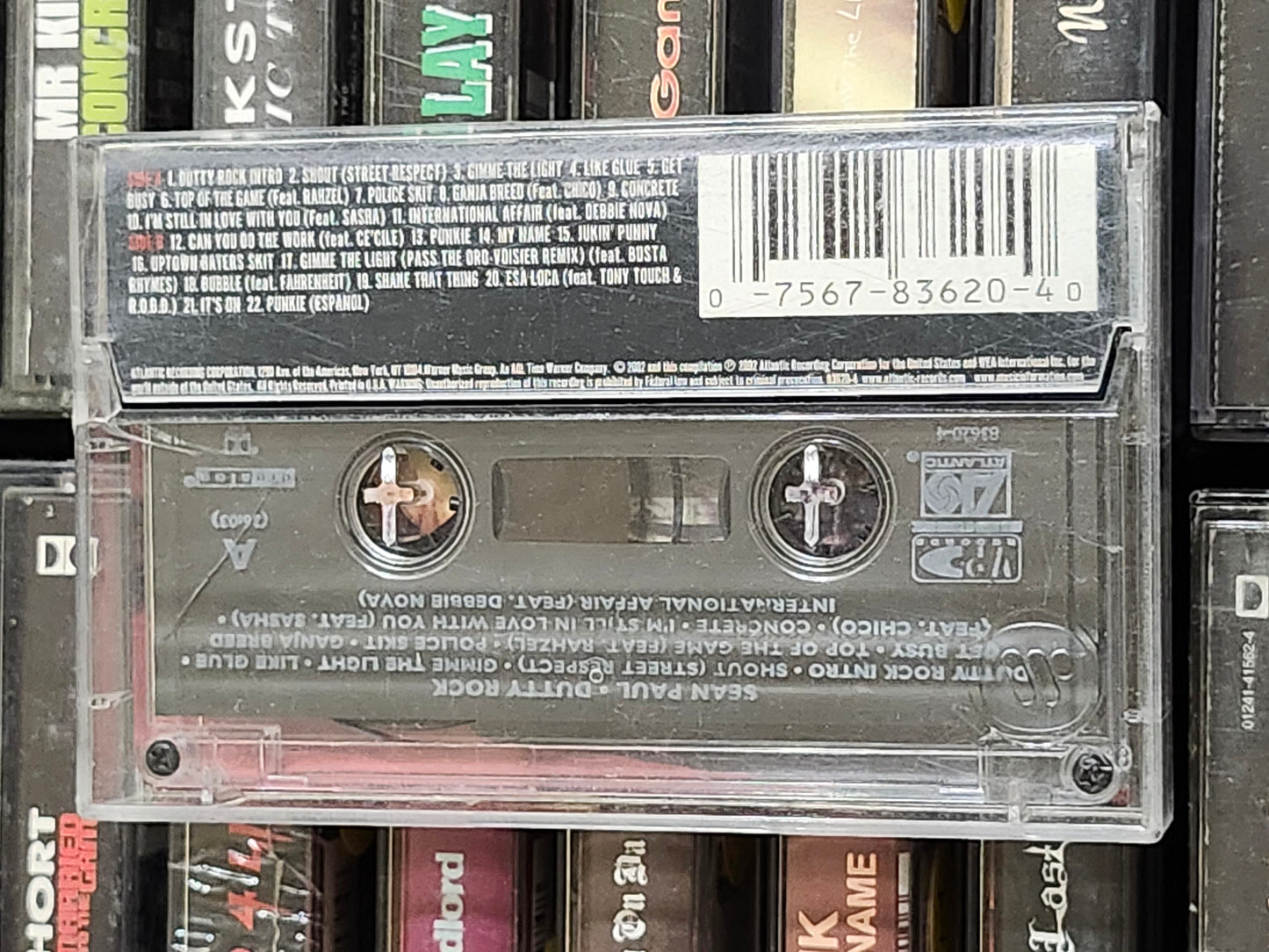 Sean Paul Dutty Rock Cassette Rare HTF OOP