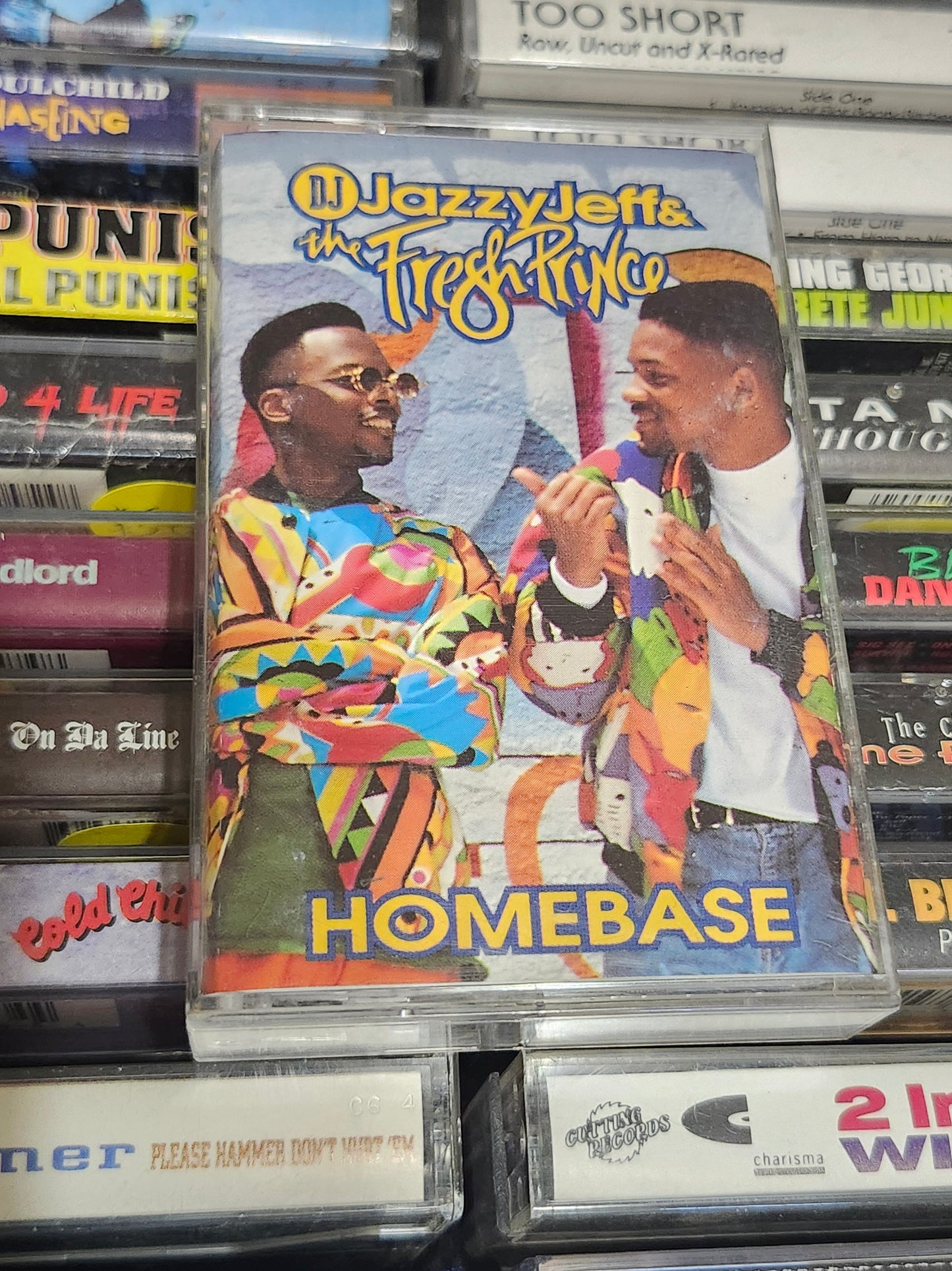 DJ Jazzy Jeff & the Fresh Prince Homebase Cassette