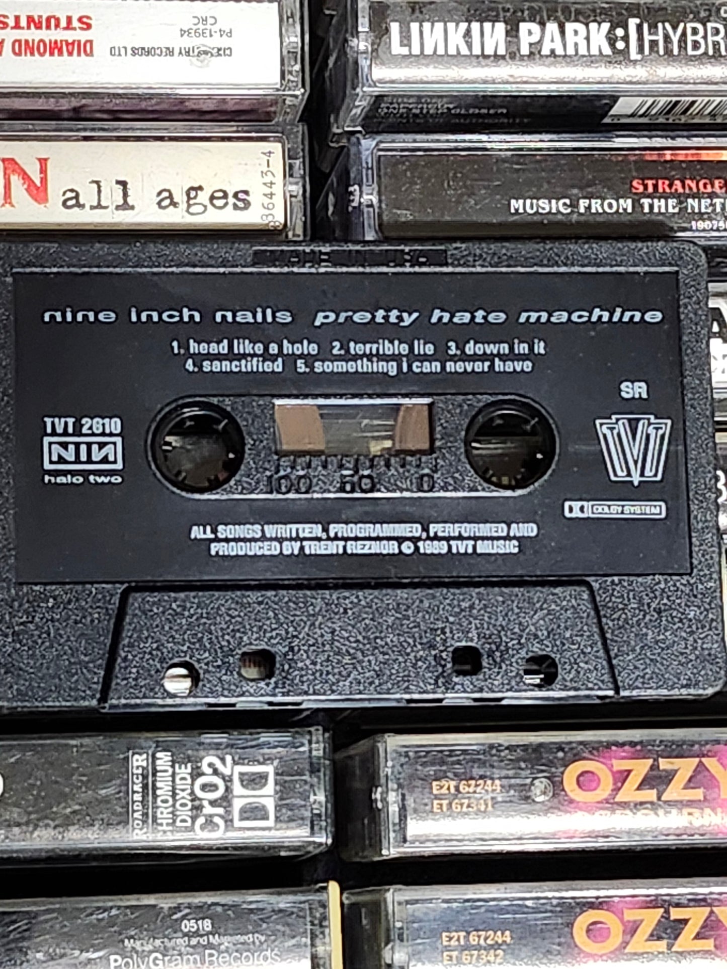 Nine Inch Nails Pretty Hate Machine Cassette NIN