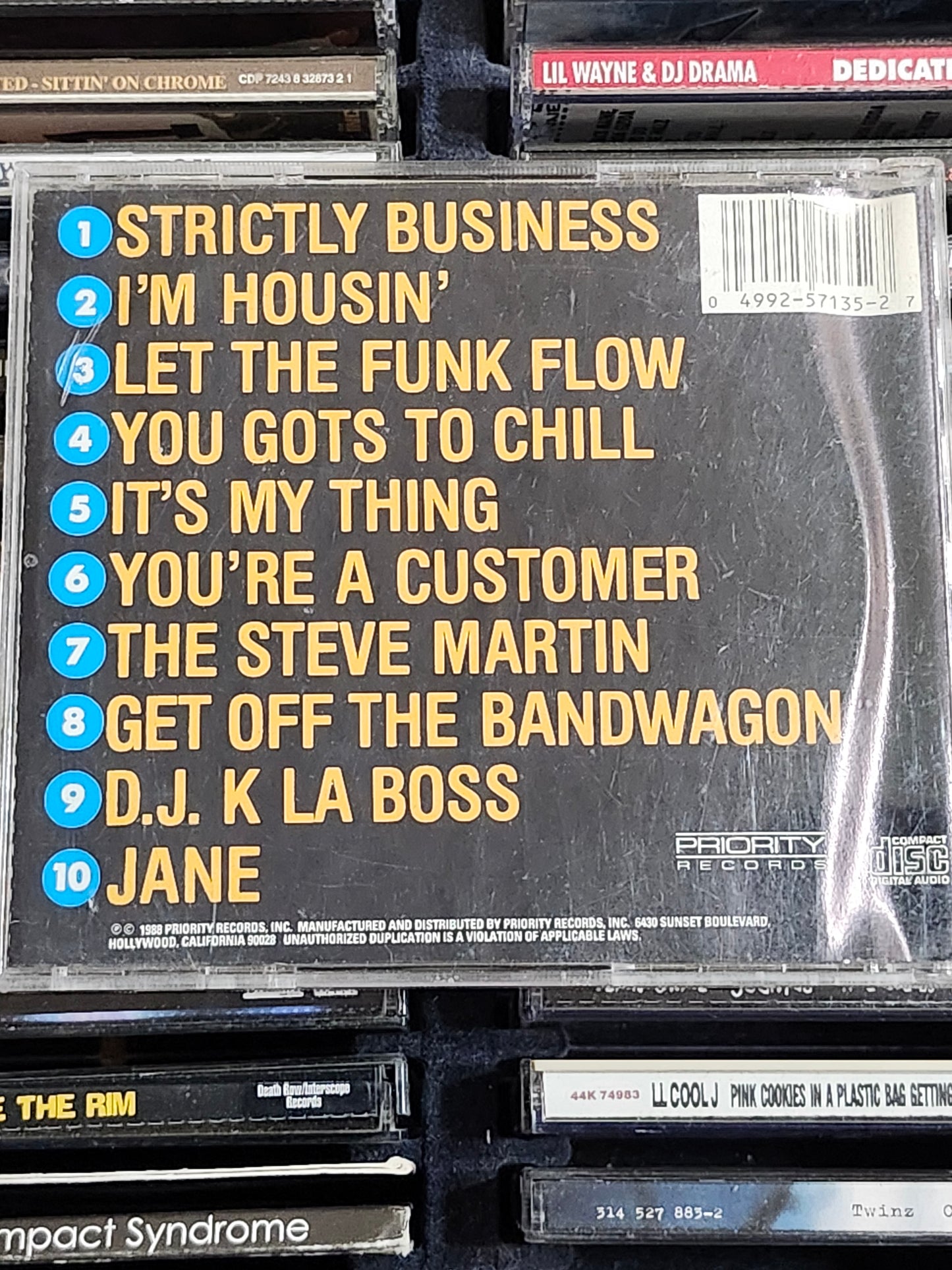 EPMD : Strictly Business Remastered CD