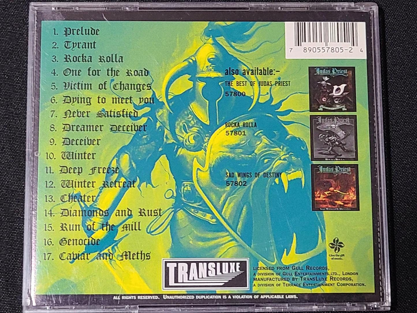 Judas Priest Hero, Hero CD