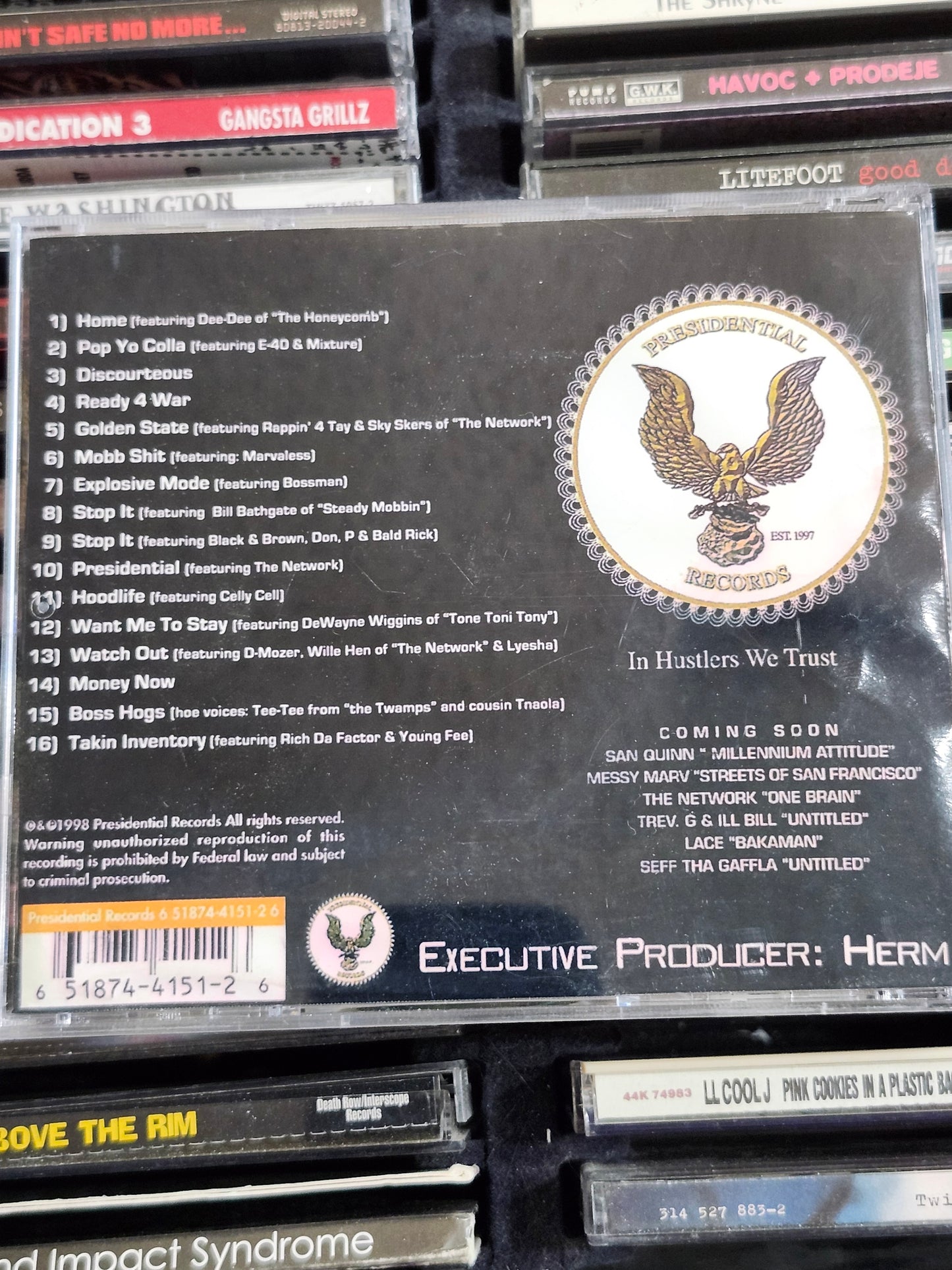 Messy Marv & San Quinn Explosive Mode CD Rare HTF OOP