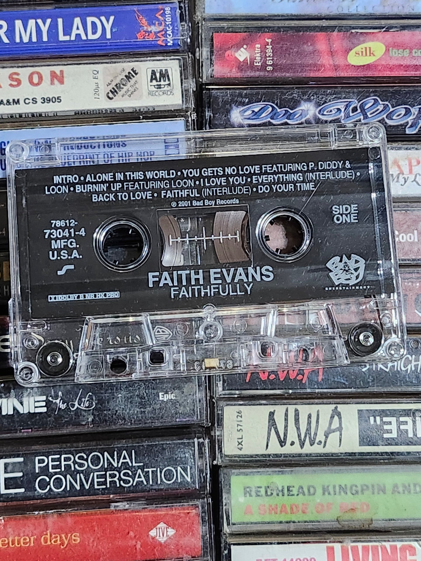 Faith Evans Faithfully Cassette Tape