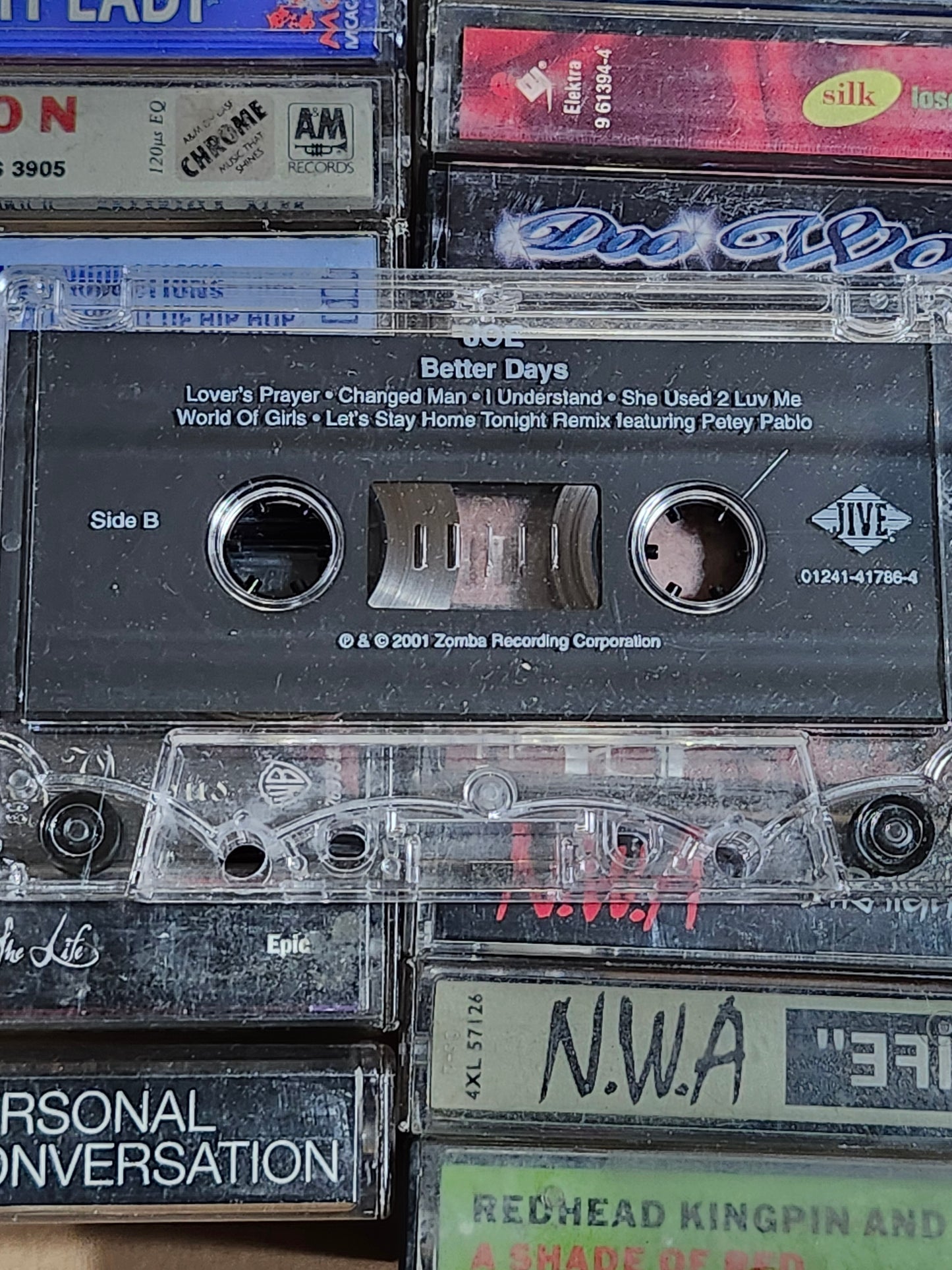 Joe Better Days Cassette Tape Shaggy Petey Pablo Jive Records