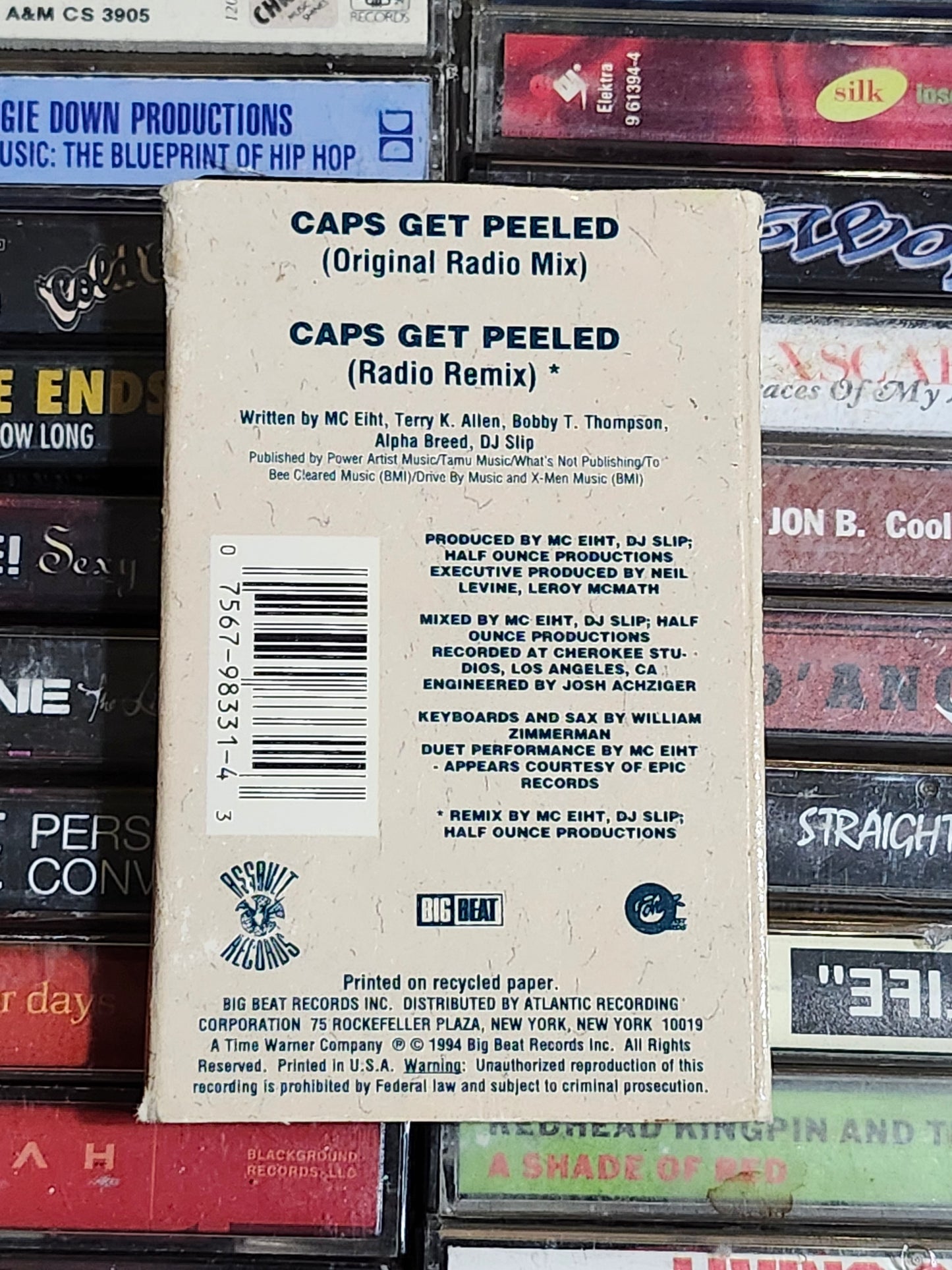 DFC ft. Mc Eiht - Caps Get Peeled - Cassette