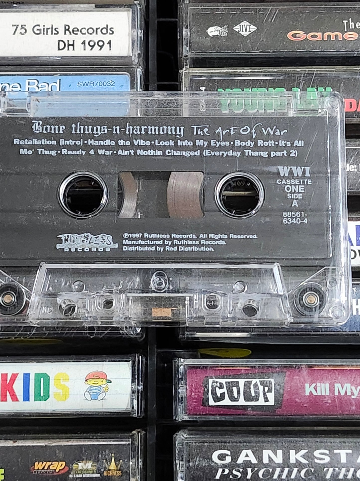 Bone Thugs-N-Harmony The Art Of War World War 1 Cassette Number 1 Ruthless