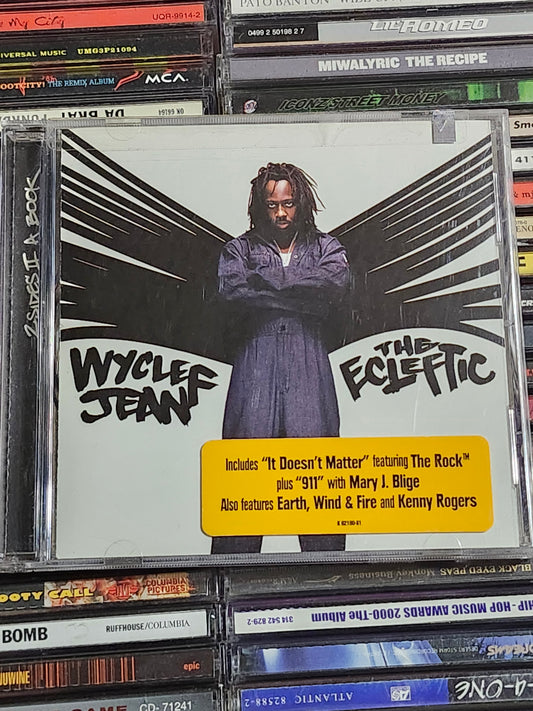 Wyclef Jean Ecleftic 2 Sides II A Book CD The Rock Dwayne Johsnon Kenny Rogers