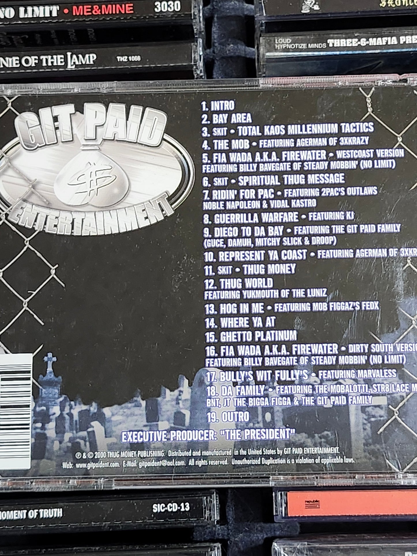 Guce & Killa Tay Bullys Wit Fullys Westside Stories CD Luniz 3x Krazy Rare HTF