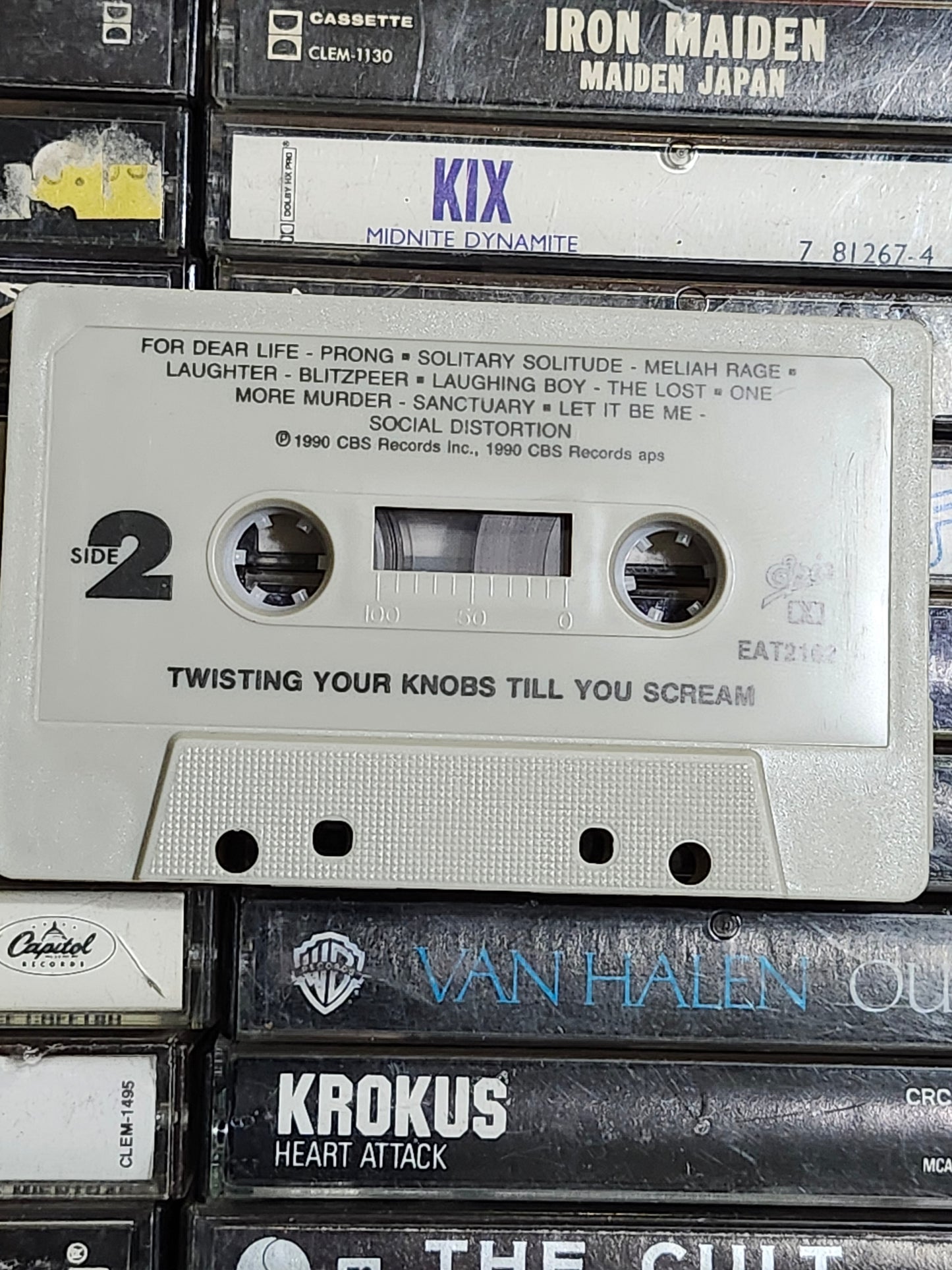 Twisting Your Knobs Till You Scream Cassette Social Distortion Promo Rock Metal
