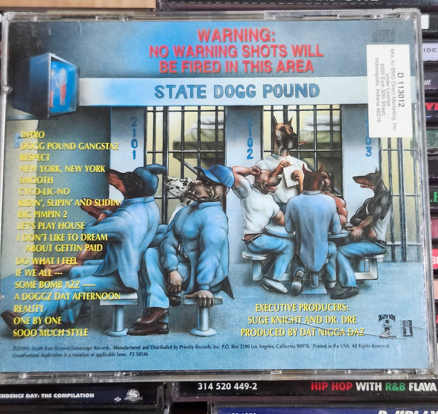 Tha Dogg Pound Dogg Food CD Kurupt Daz DPG