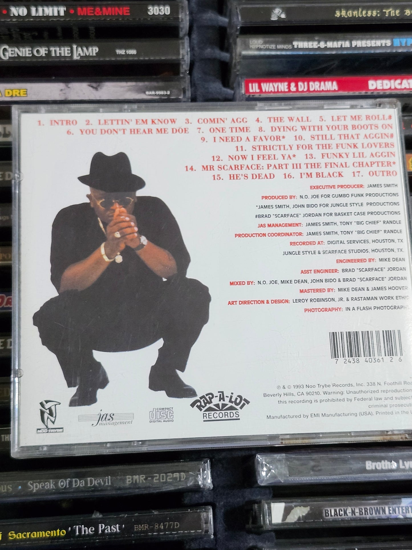 Scarface Face II Face World Is Yours CD Rare HTF OOP