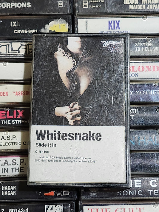 Whitesnake Slide It In Cassette