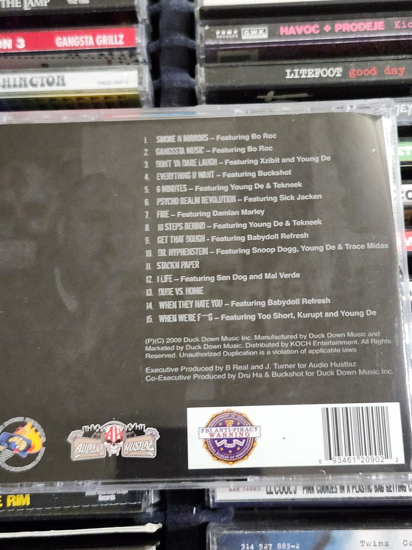 B-Real Smoke N Mirrors CD Cypress Hill