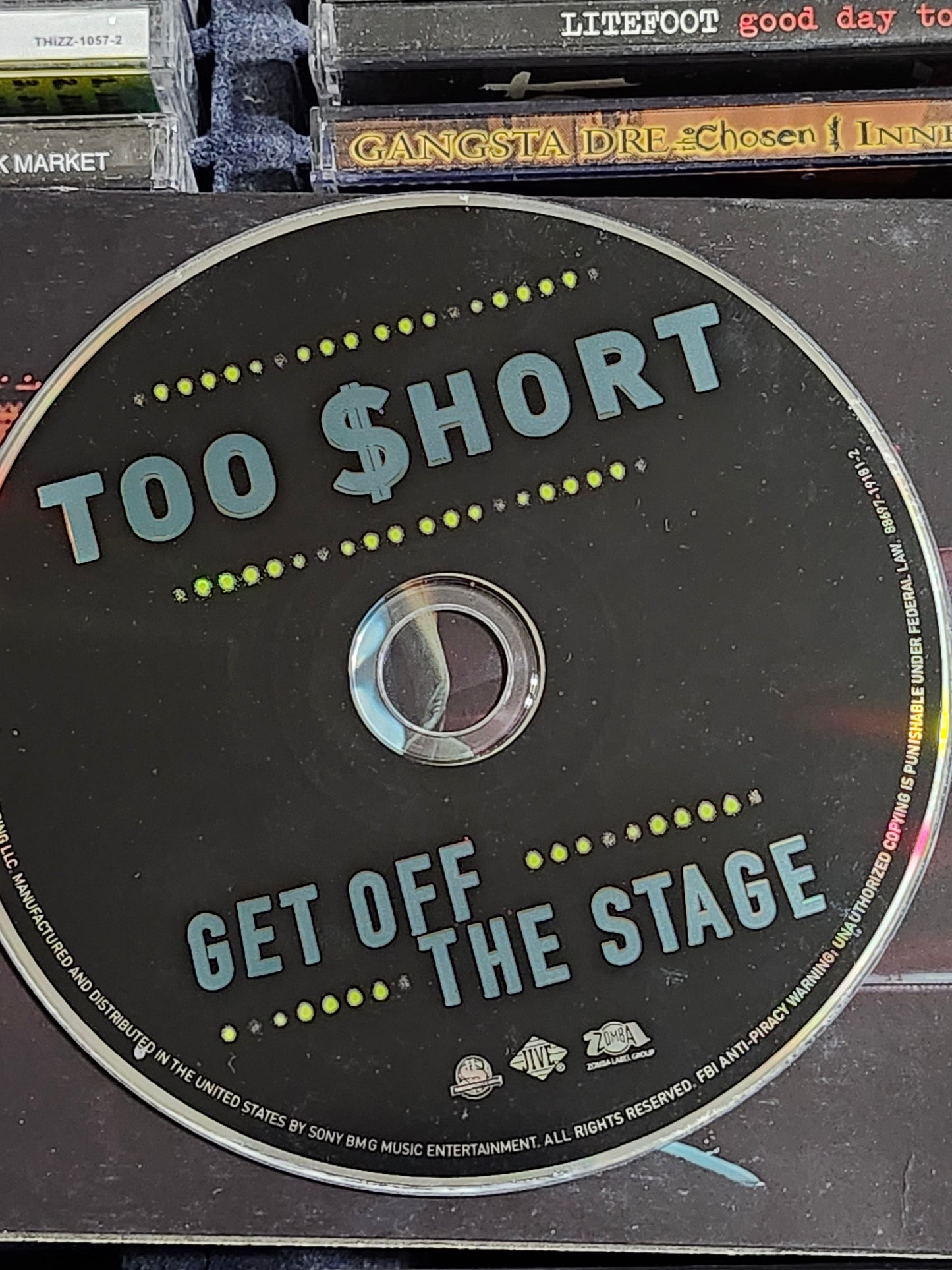 Too $hort - Get Off The Stage CD Short Bay Area