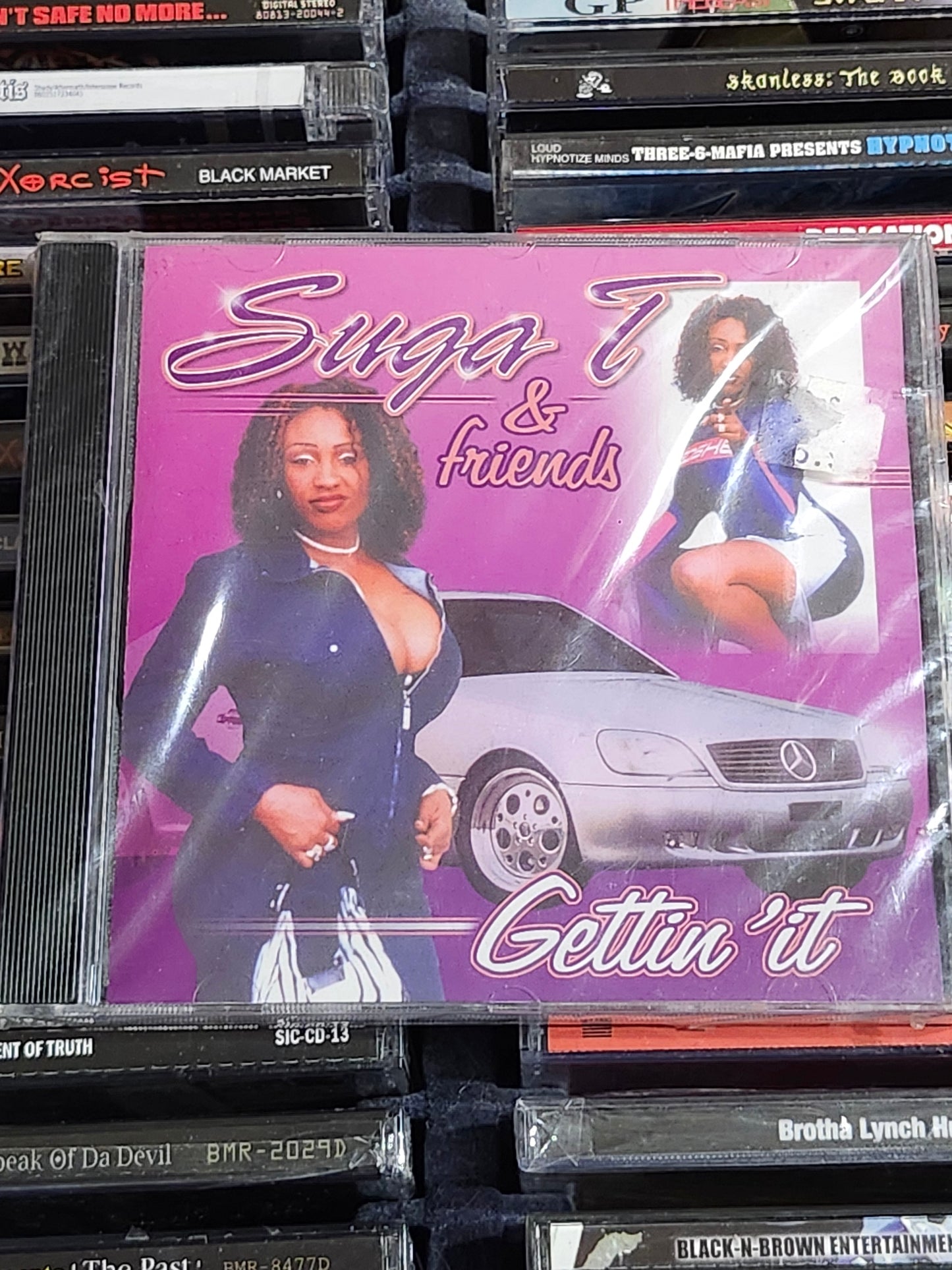 Suga-T: Gettin It CD New E-40 Luniz Celly Cel The Click Rare HTF OOP Bay Norcal