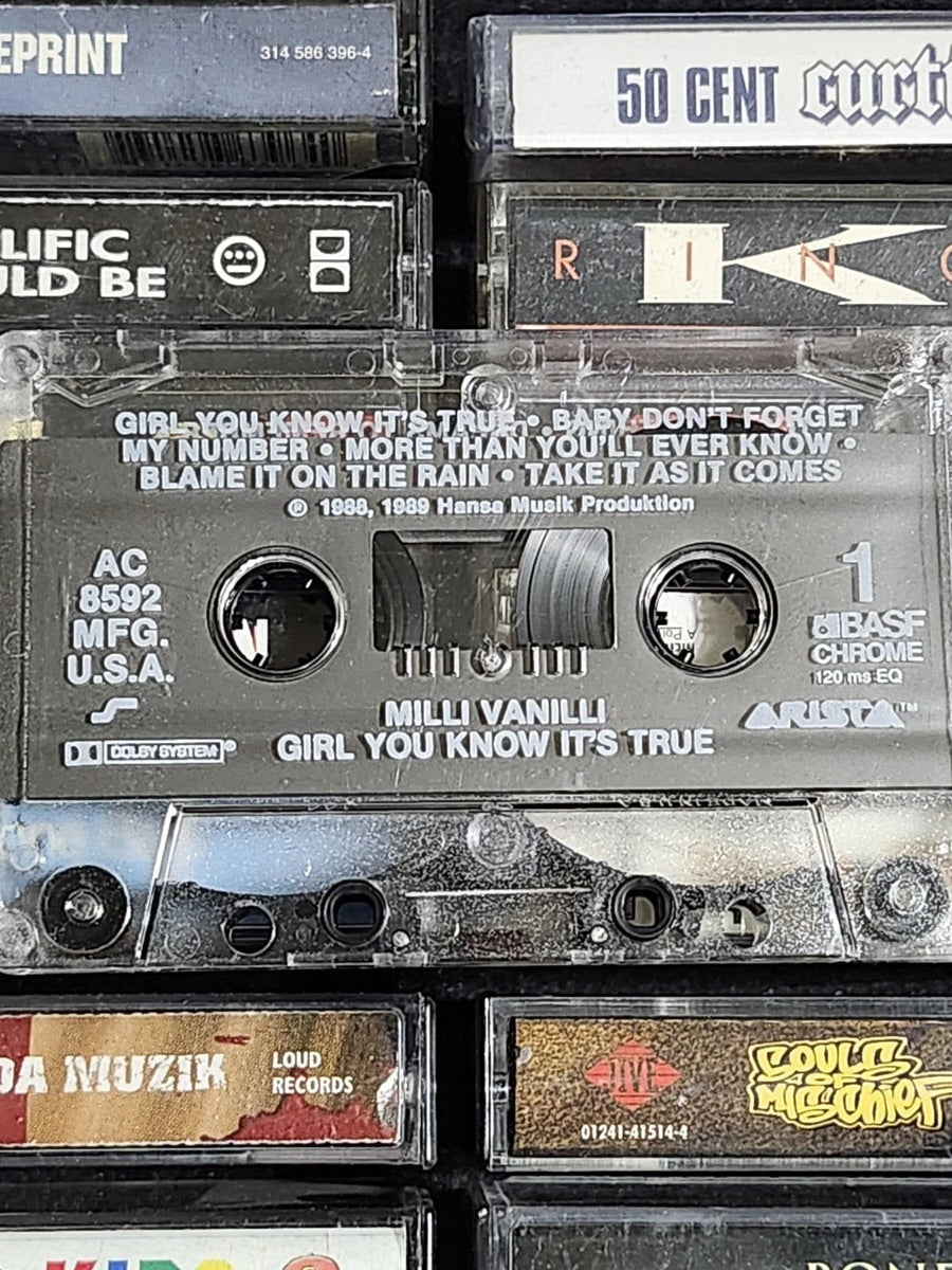 Milli Vanilli Cassette Tape Girl You Know It's True