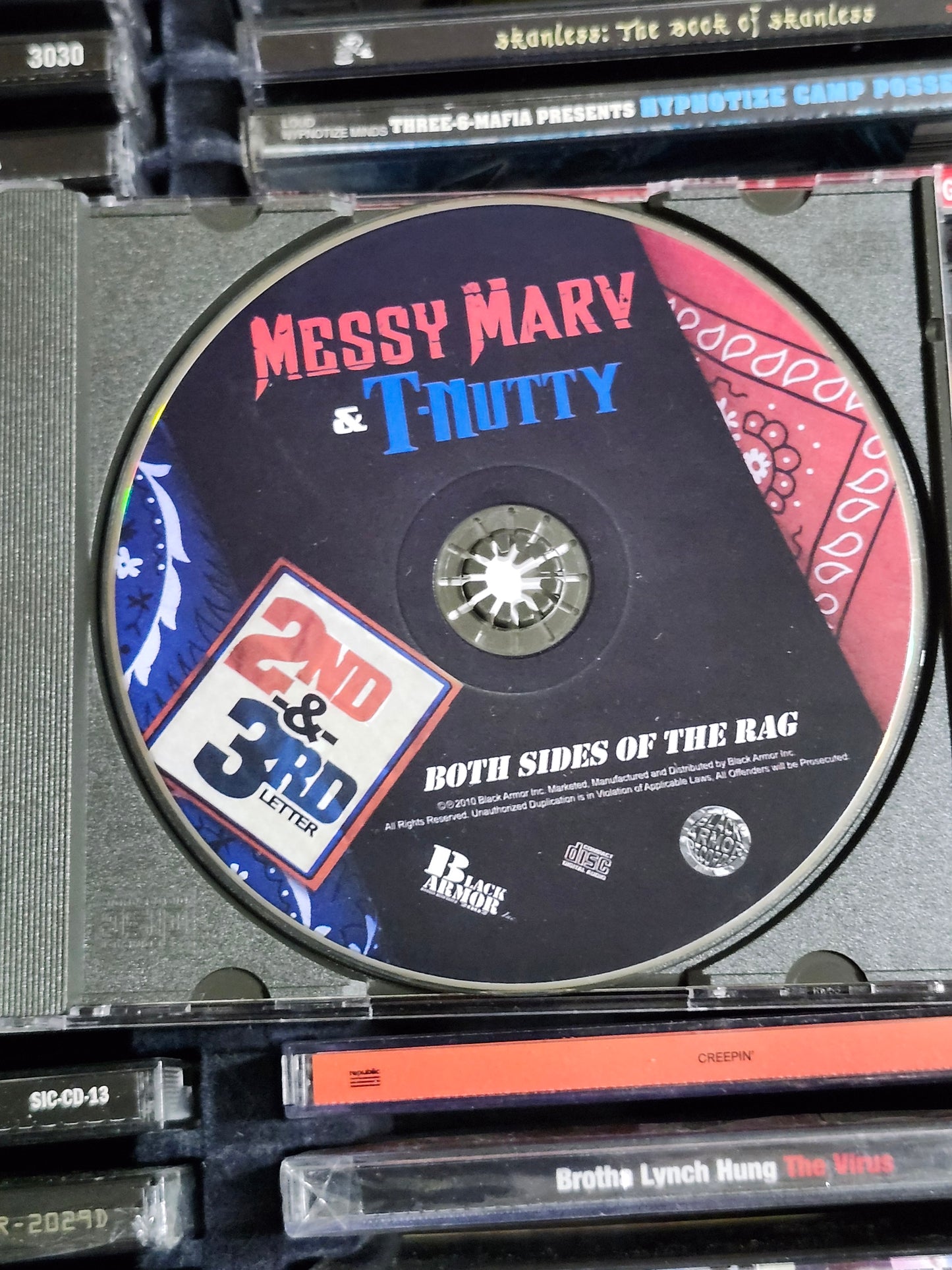 Messy Marv x T-Nutty 2nd & 3rd Letter CD Rare HTF OOP Rich The Factor