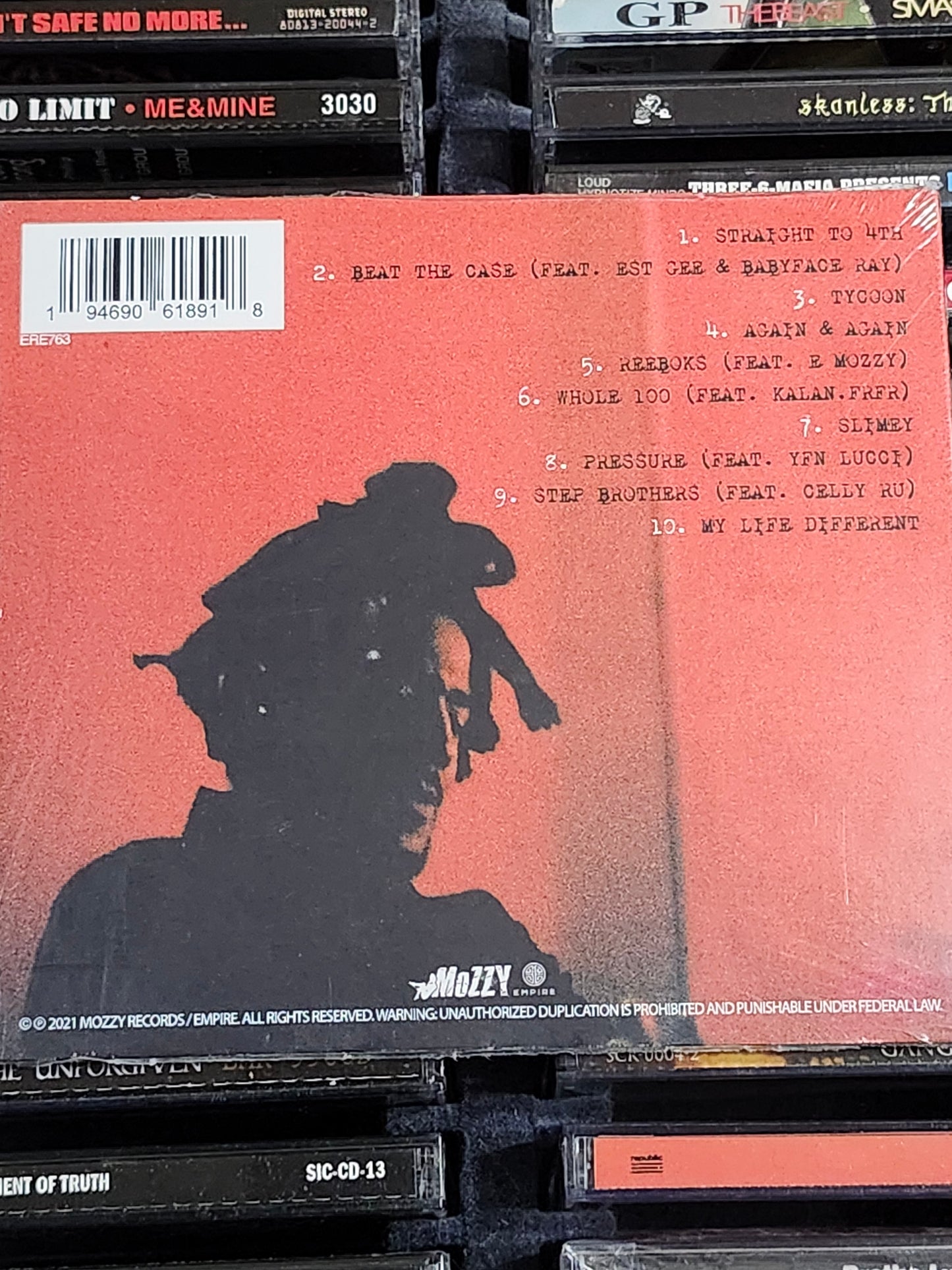Mozzy Untreated Trauma CD New Rare HTF OOP Celly Ru